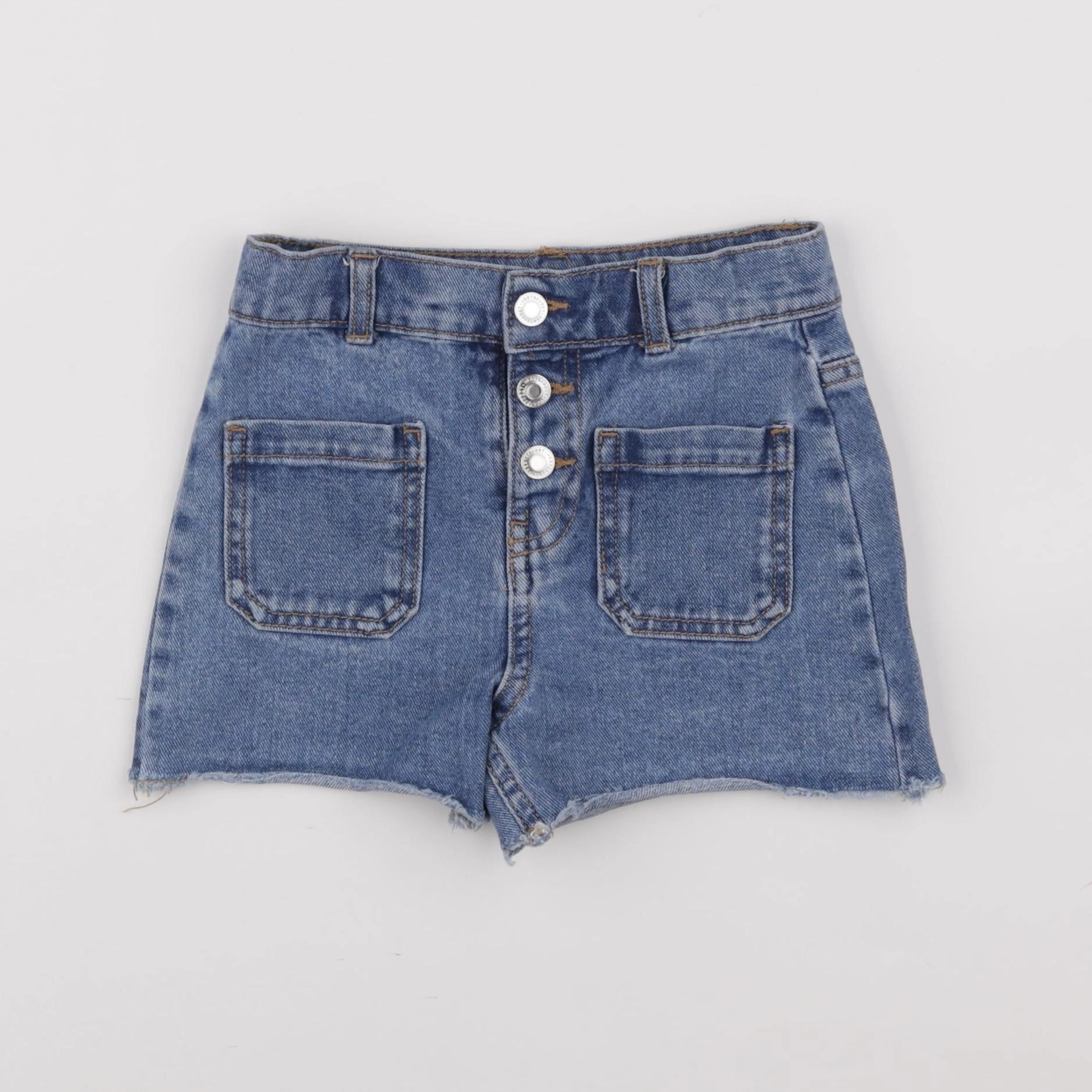 Vertbaudet - short bleu - 6 ans