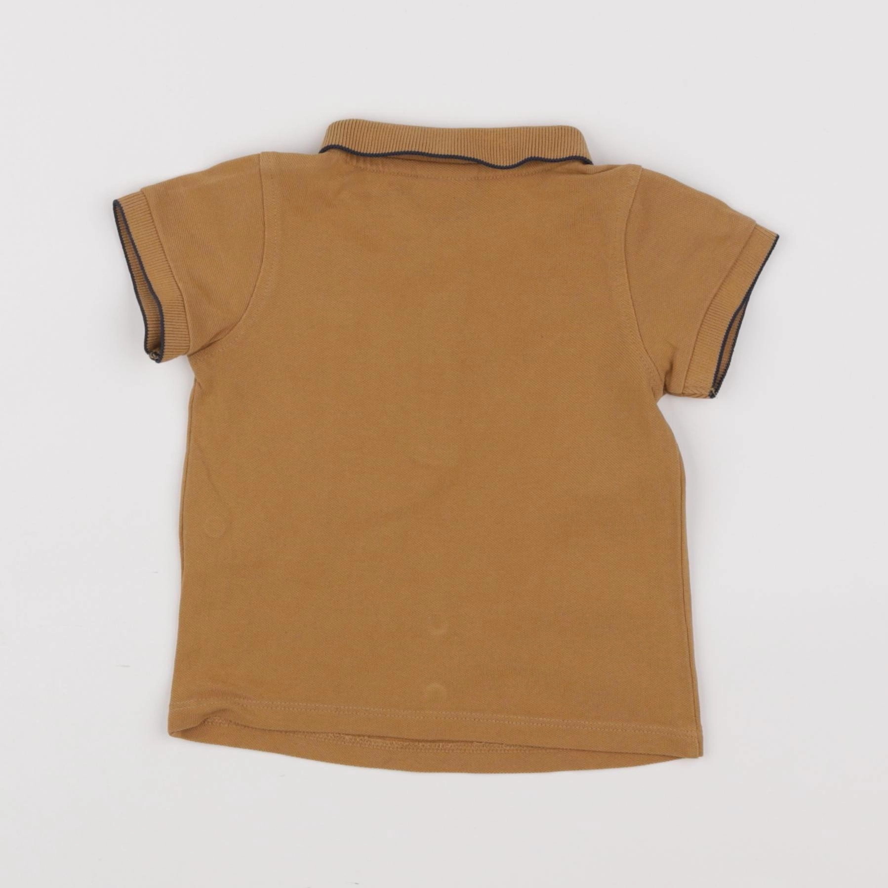 Tape à l'oeil - polo marron - 9 mois