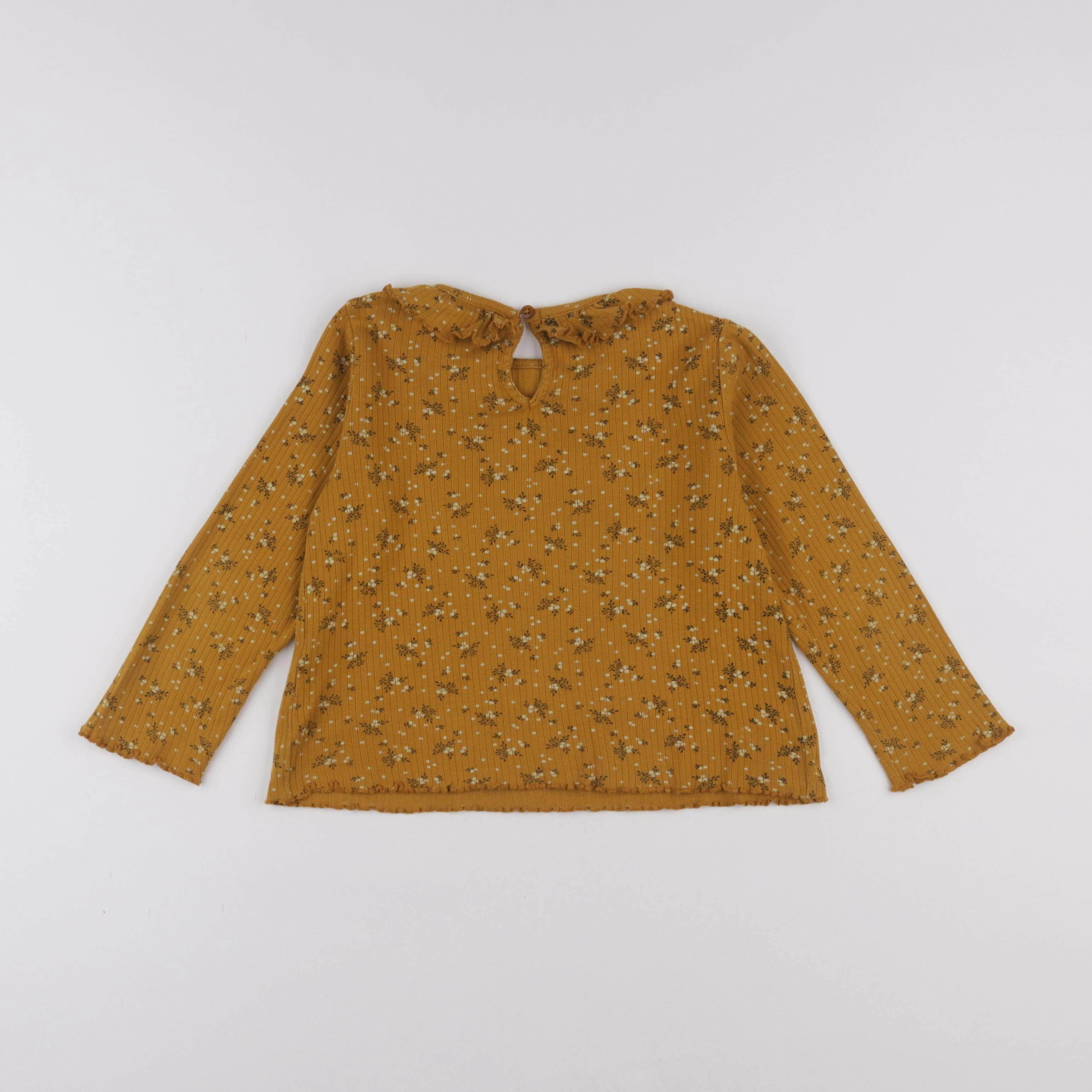 Vertbaudet - tee-shirt jaune - 6 ans
