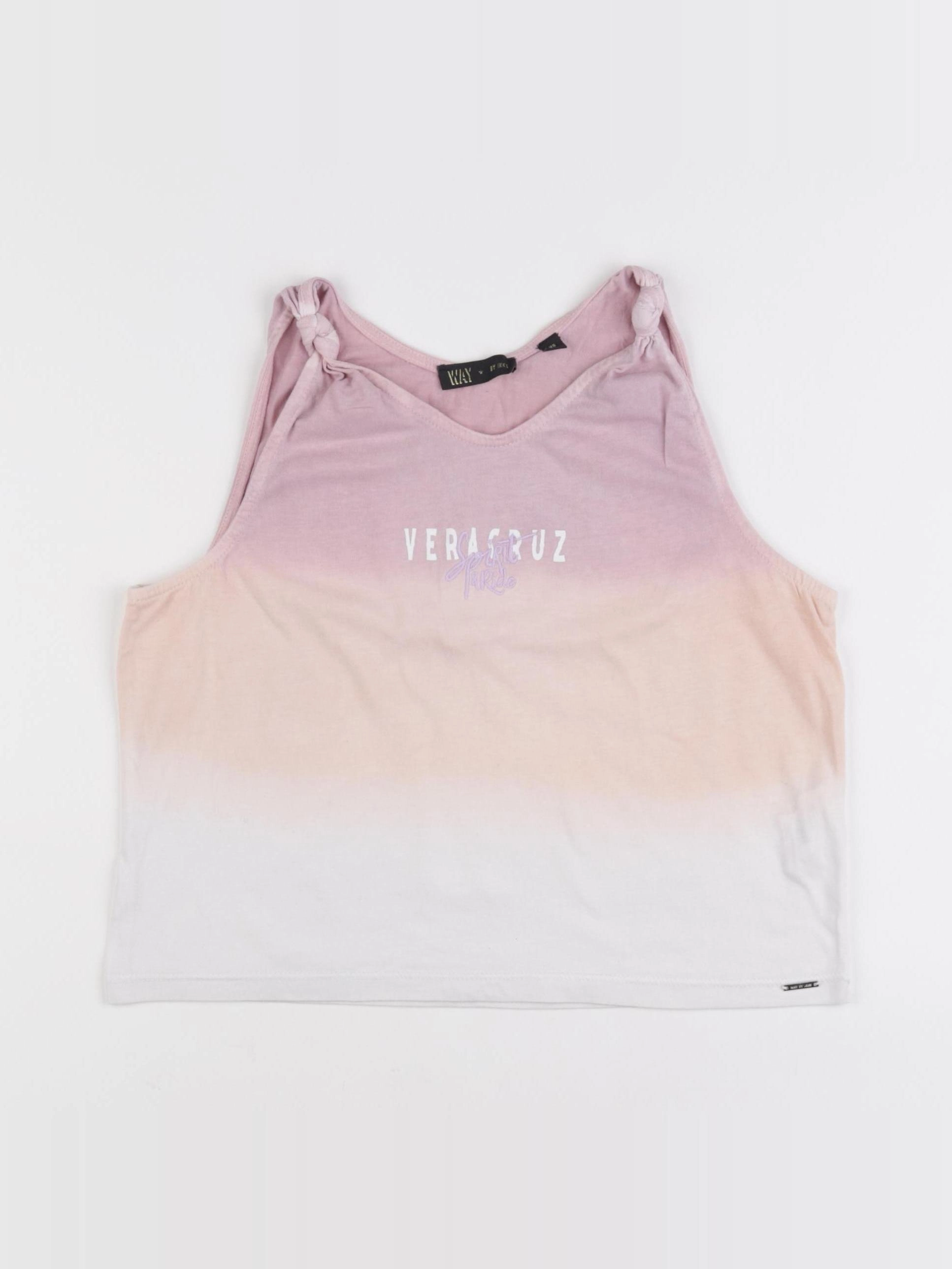 IKKS - tee-shirt blanc, rose - 12 ans