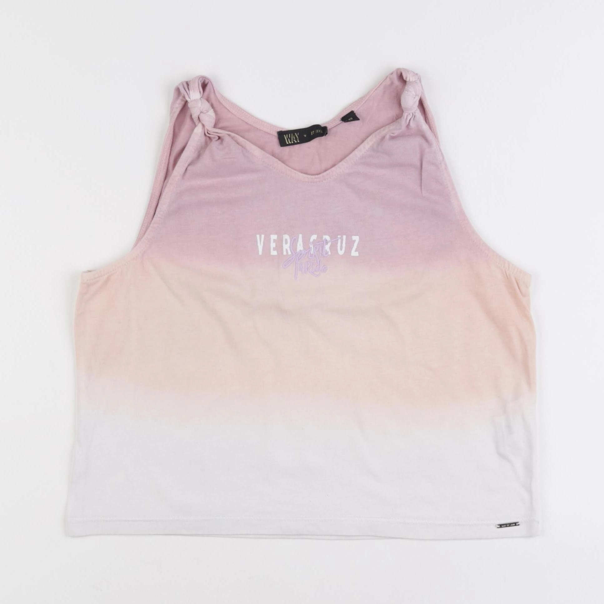 IKKS - tee-shirt blanc, rose - 12 ans