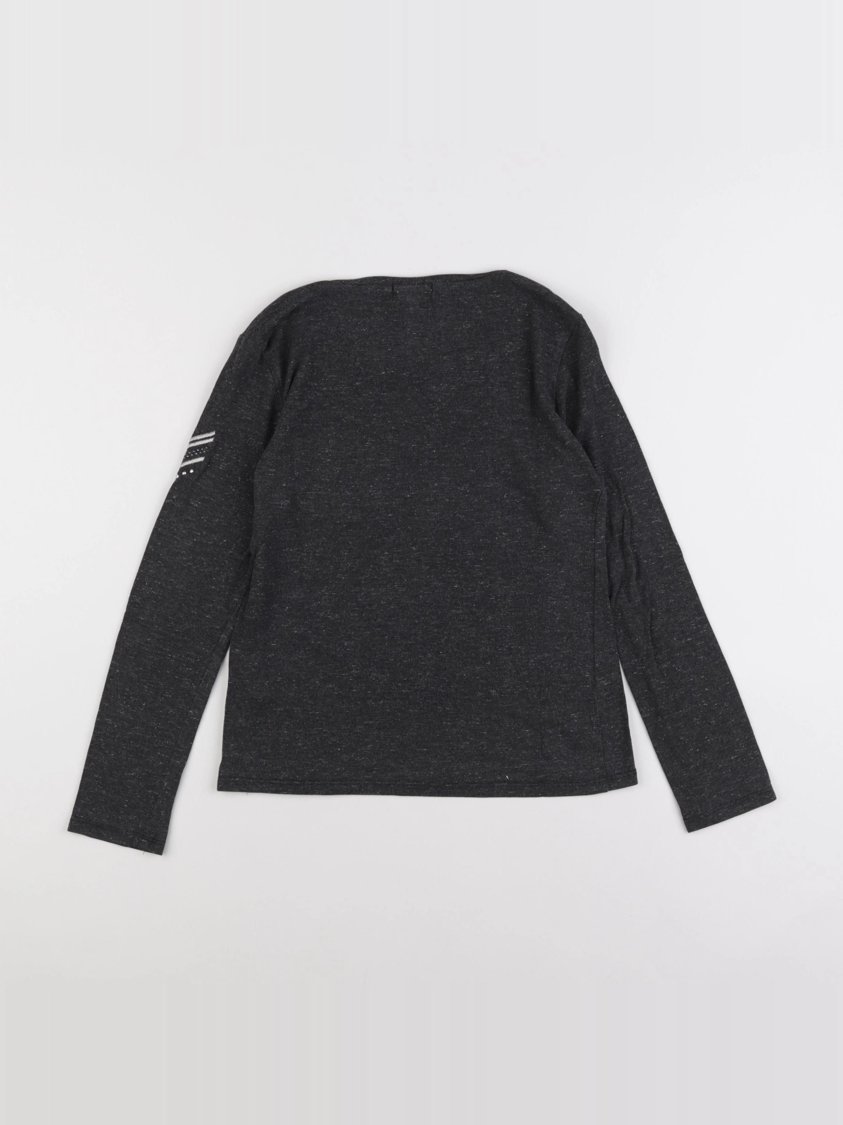 IKKS - tee-shirt gris - 10 ans