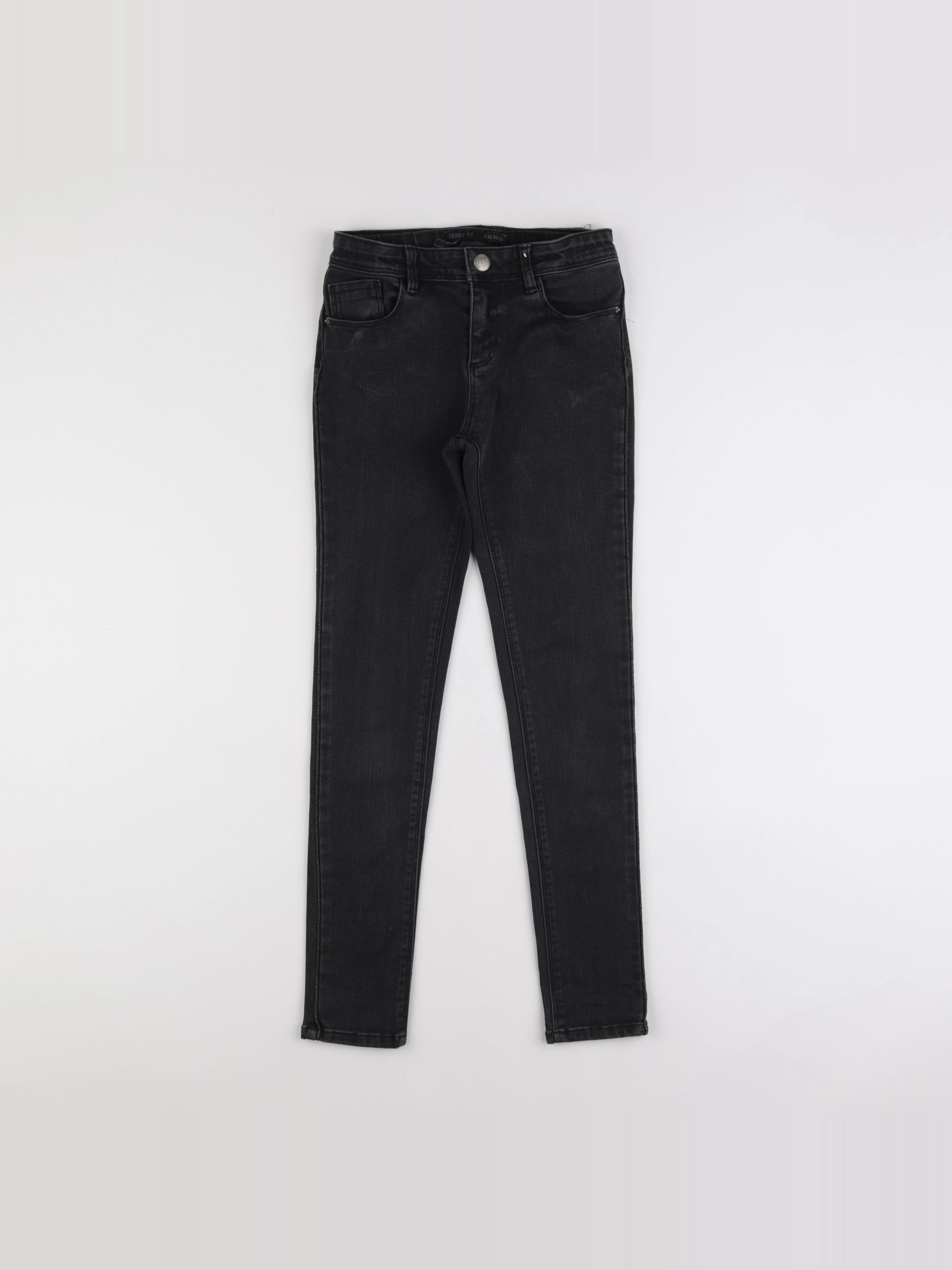 IKKS - jean gris - 10 ans