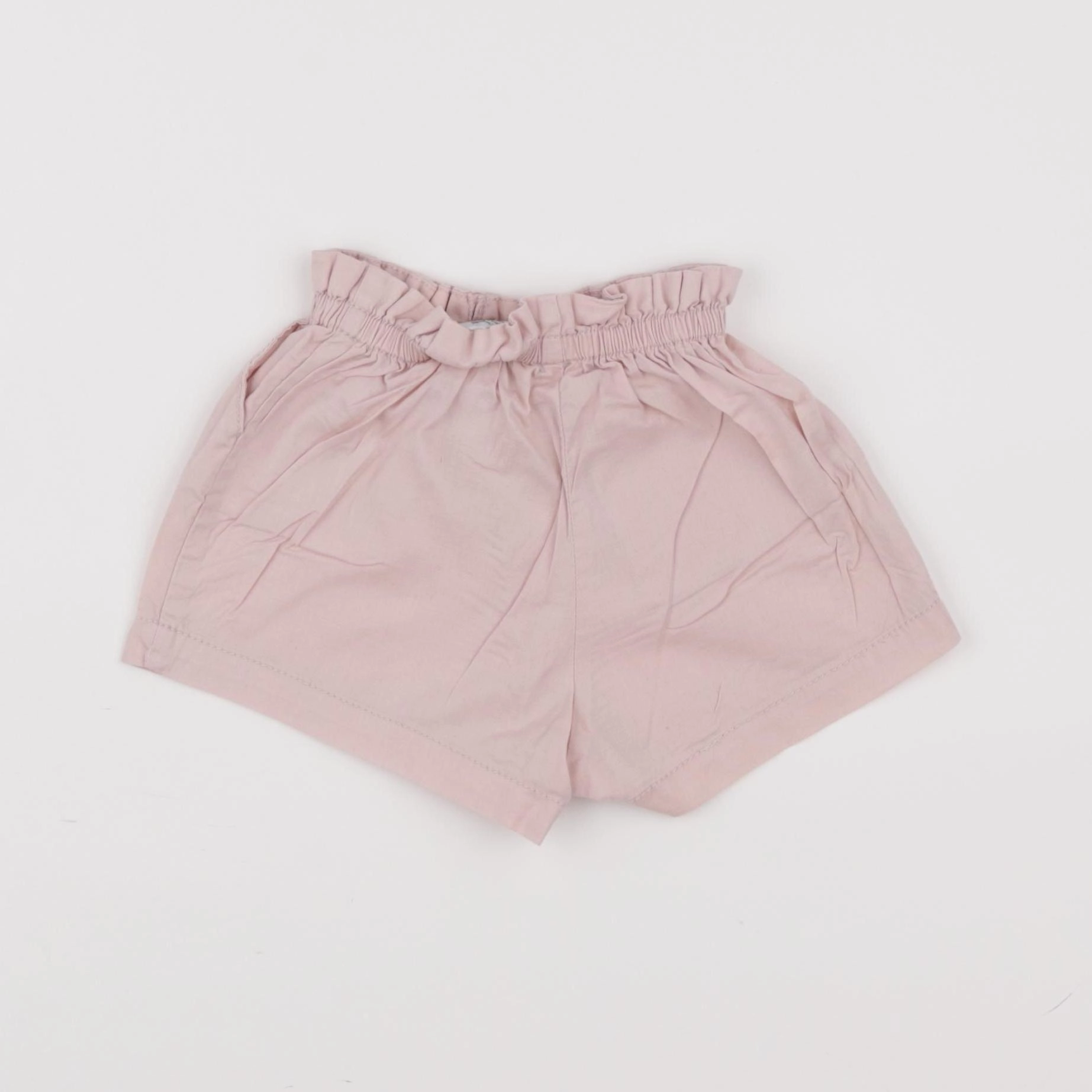 H&M - short rose - 6/9 mois