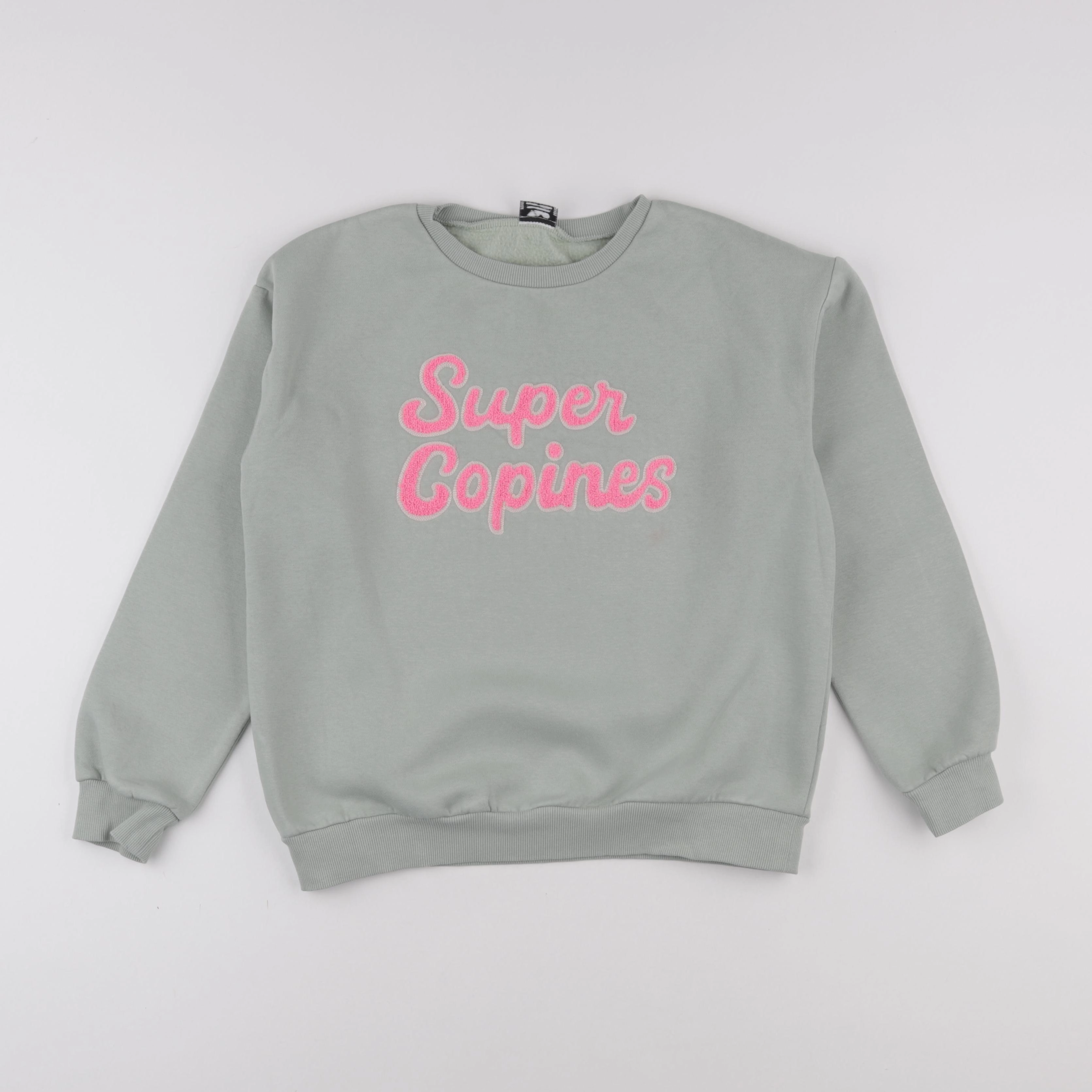 Tape à l'oeil - sweat vert - 12 ans