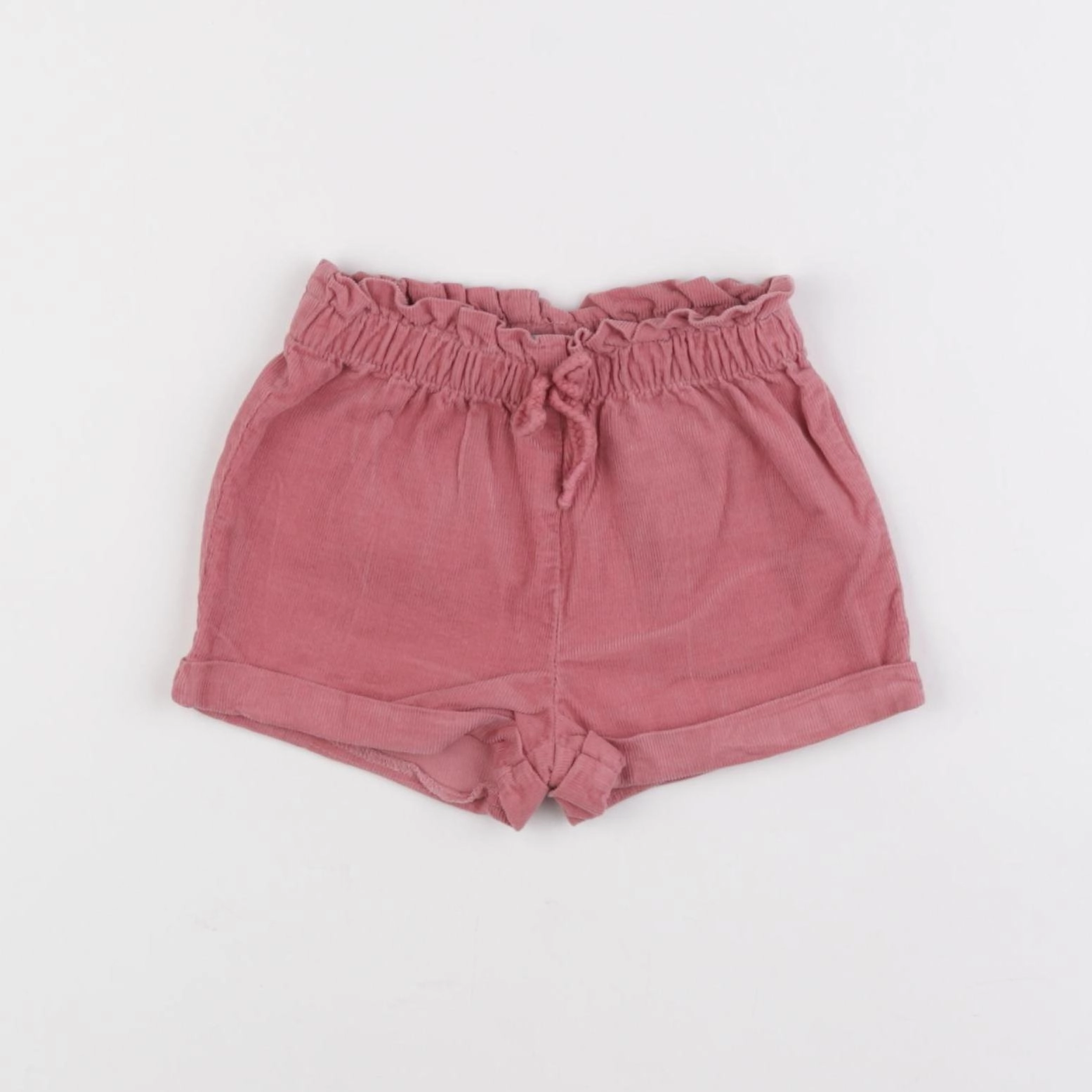 Vertbaudet - short rose - 12 mois