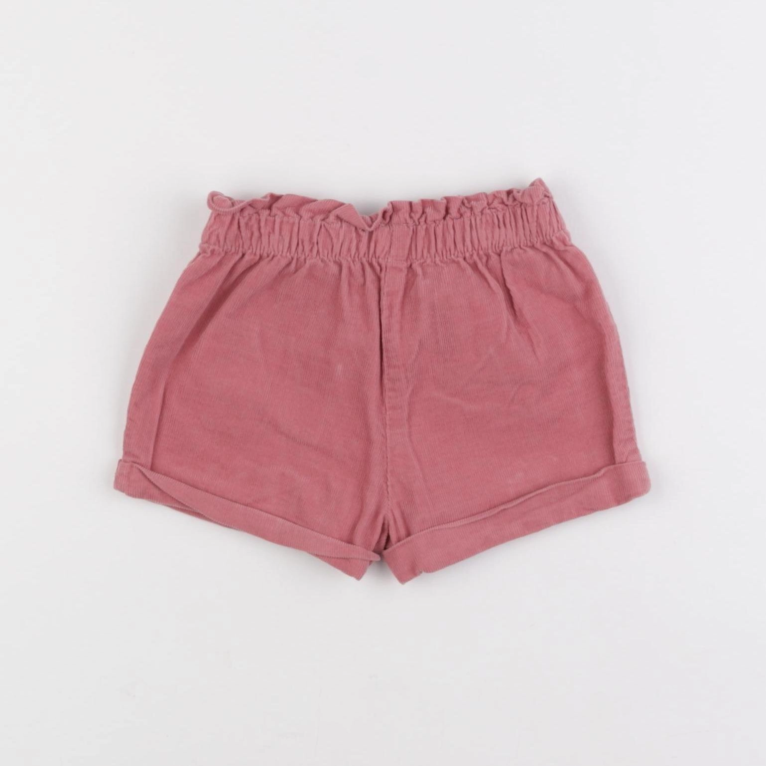 Vertbaudet - short rose - 12 mois