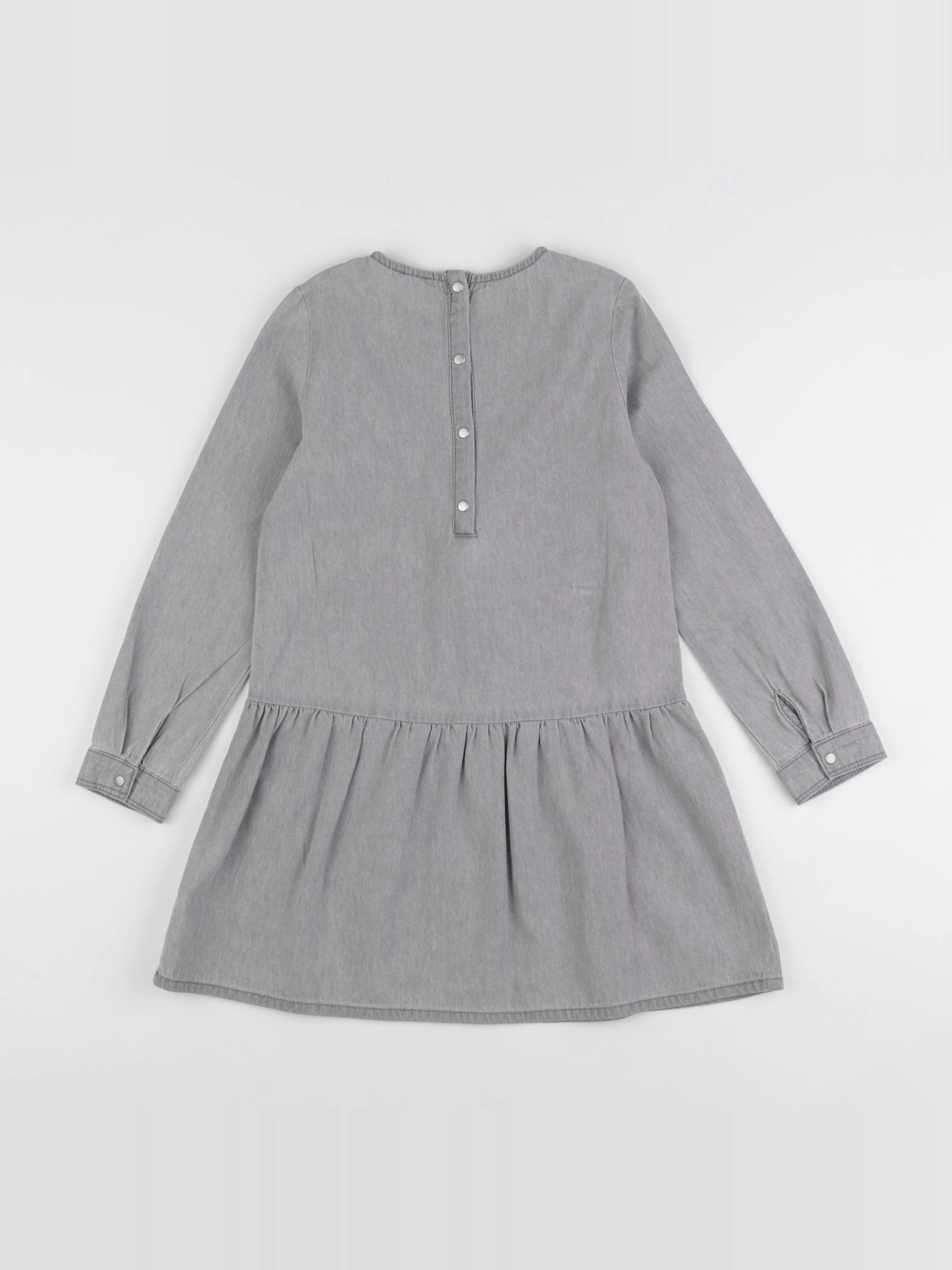 IKKS - robe gris - 8 ans
