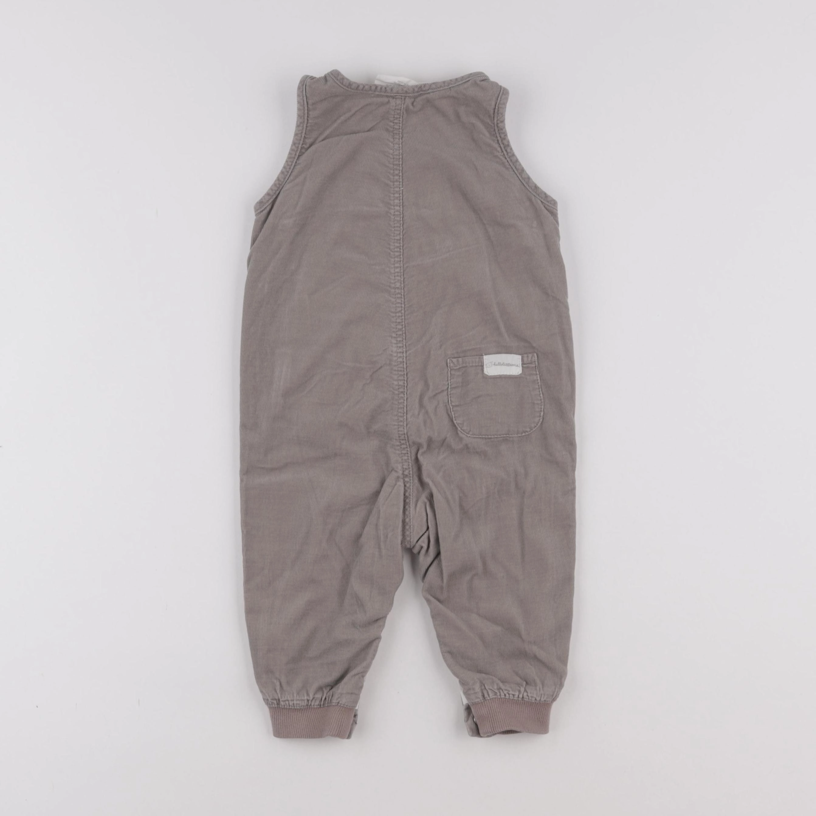H&M - salopette gris - 3/6 mois