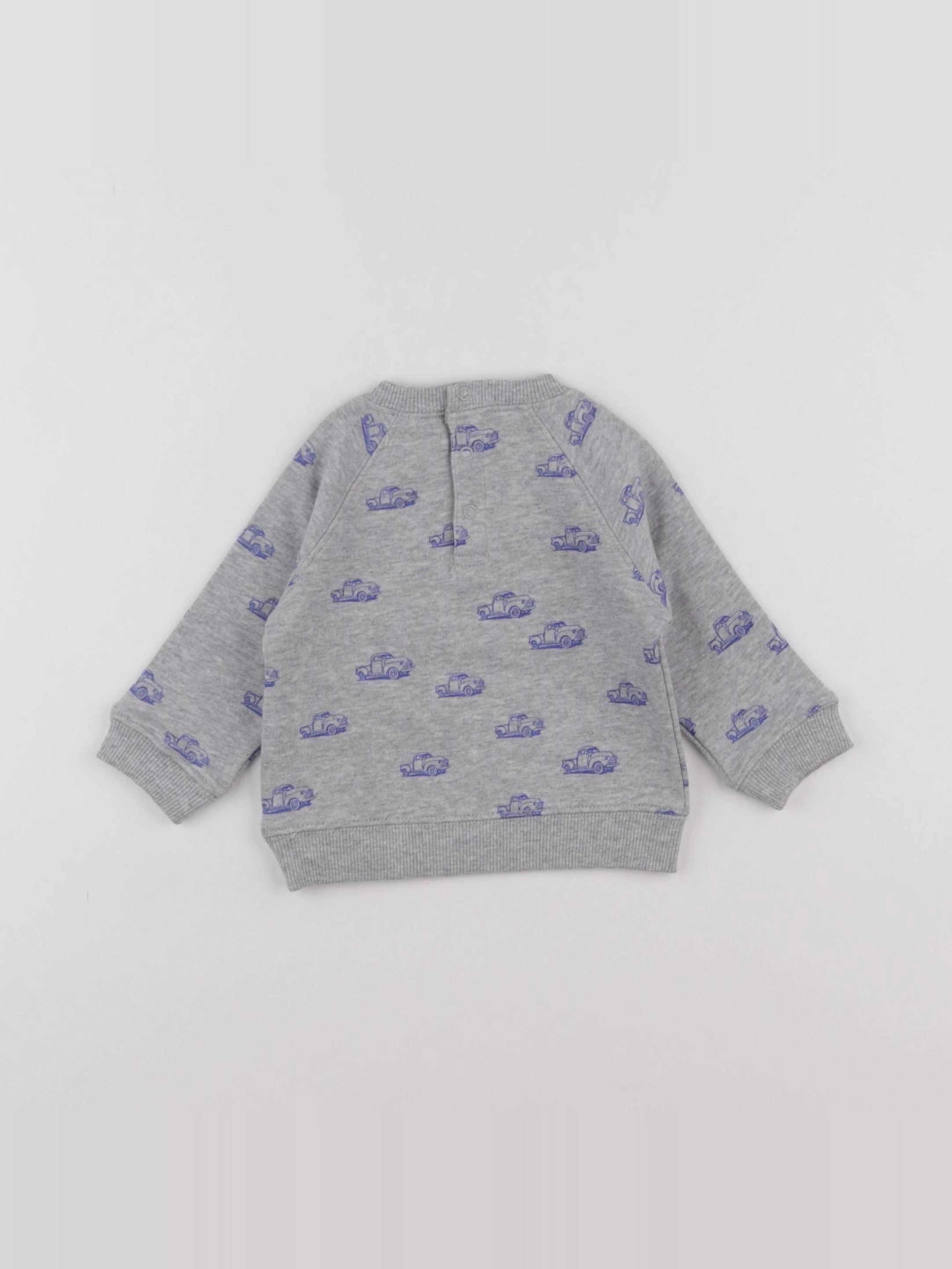 Boutchou - sweat gris - 6 mois
