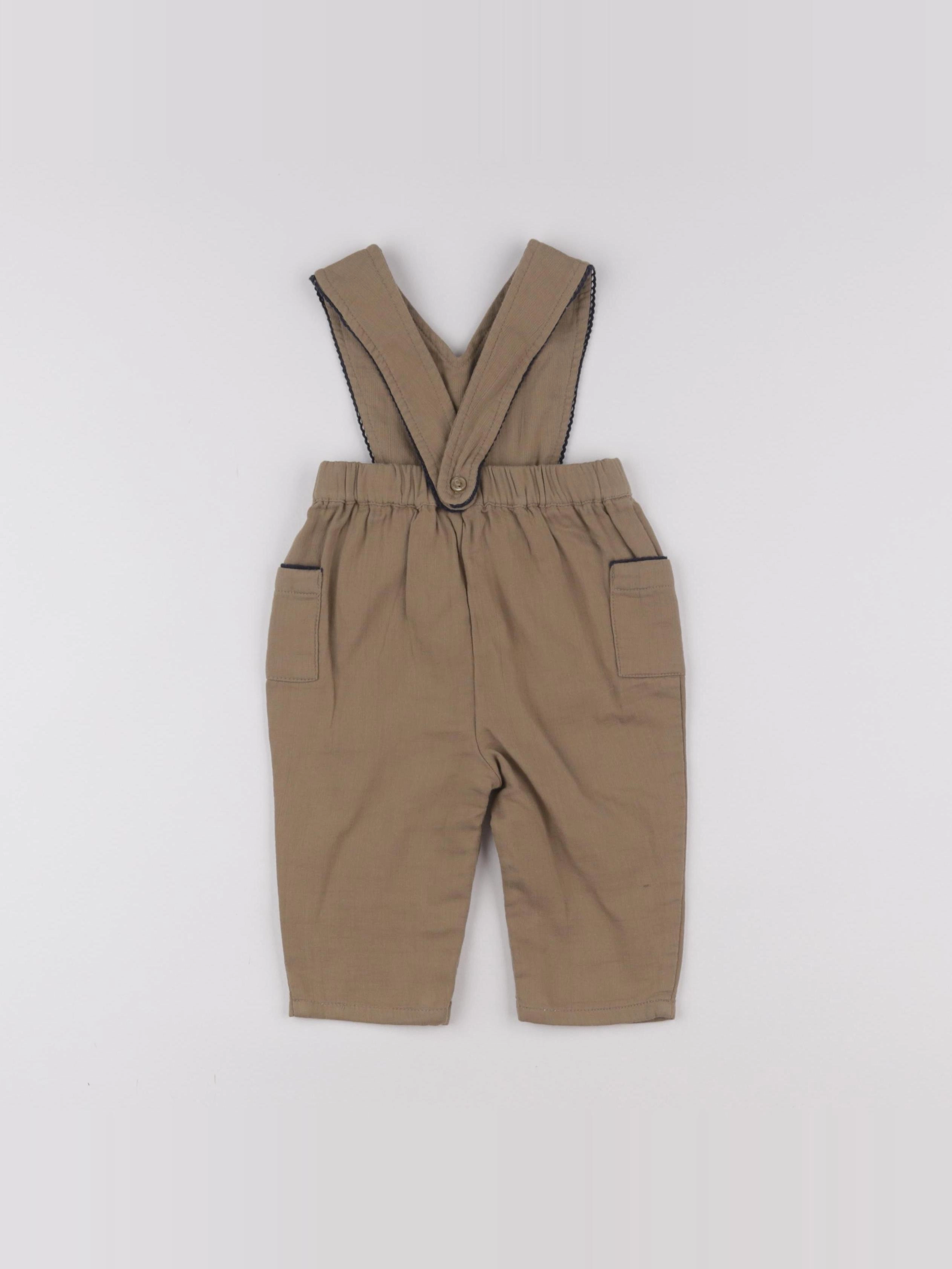 Boutchou - combinaison marron - 6 mois