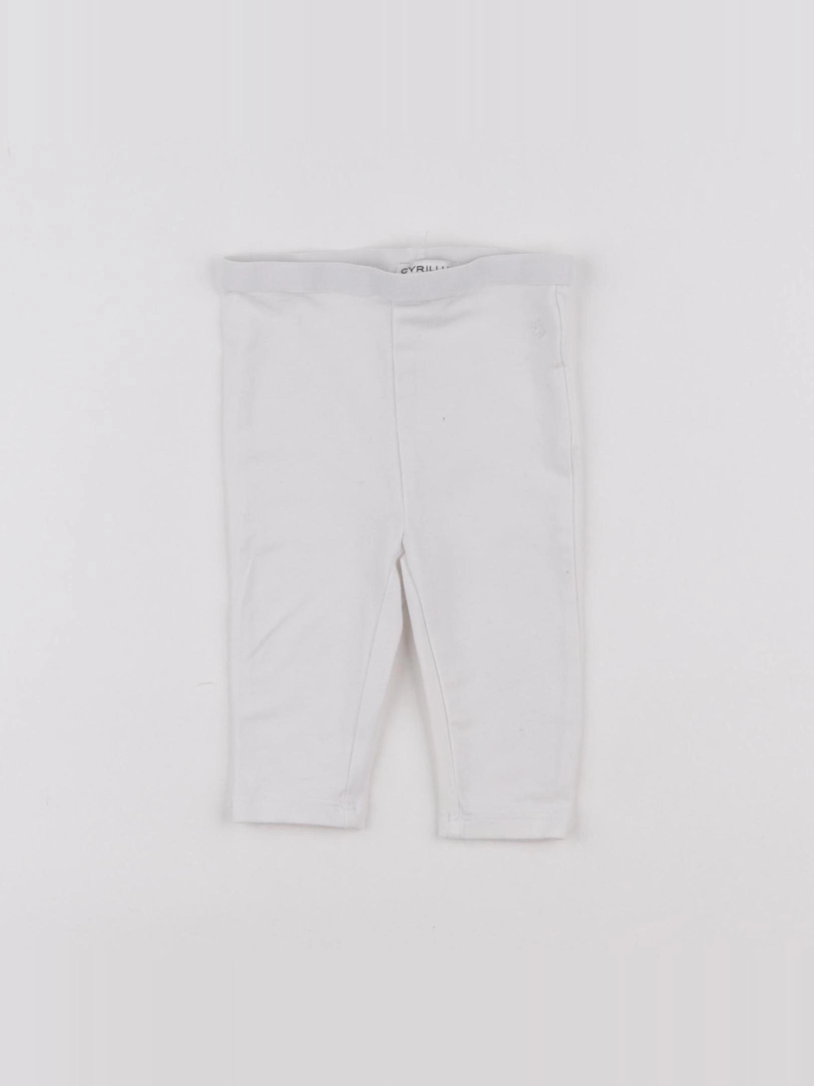 Cyrillus - legging blanc - 6 mois