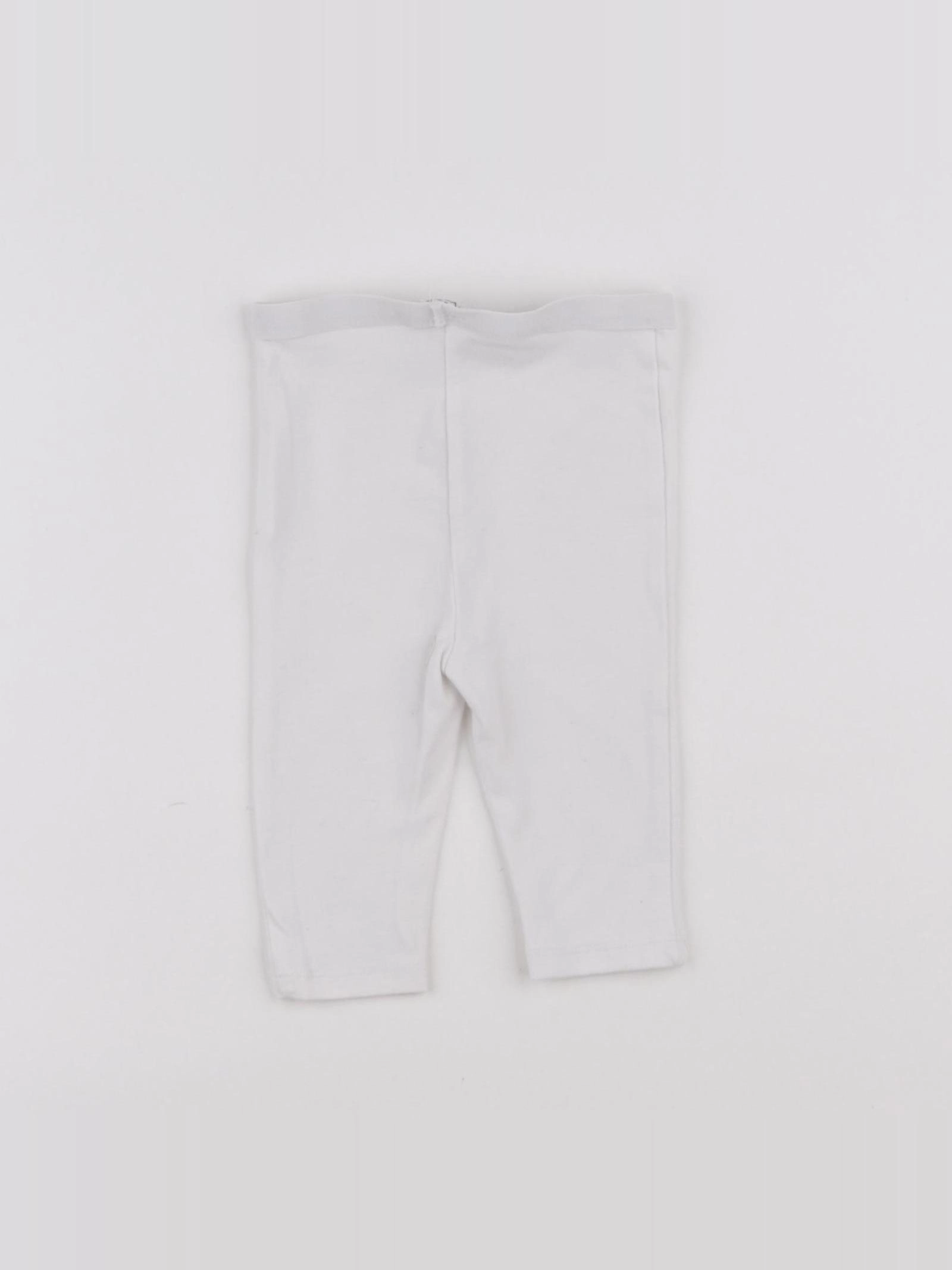 Cyrillus - legging blanc - 6 mois
