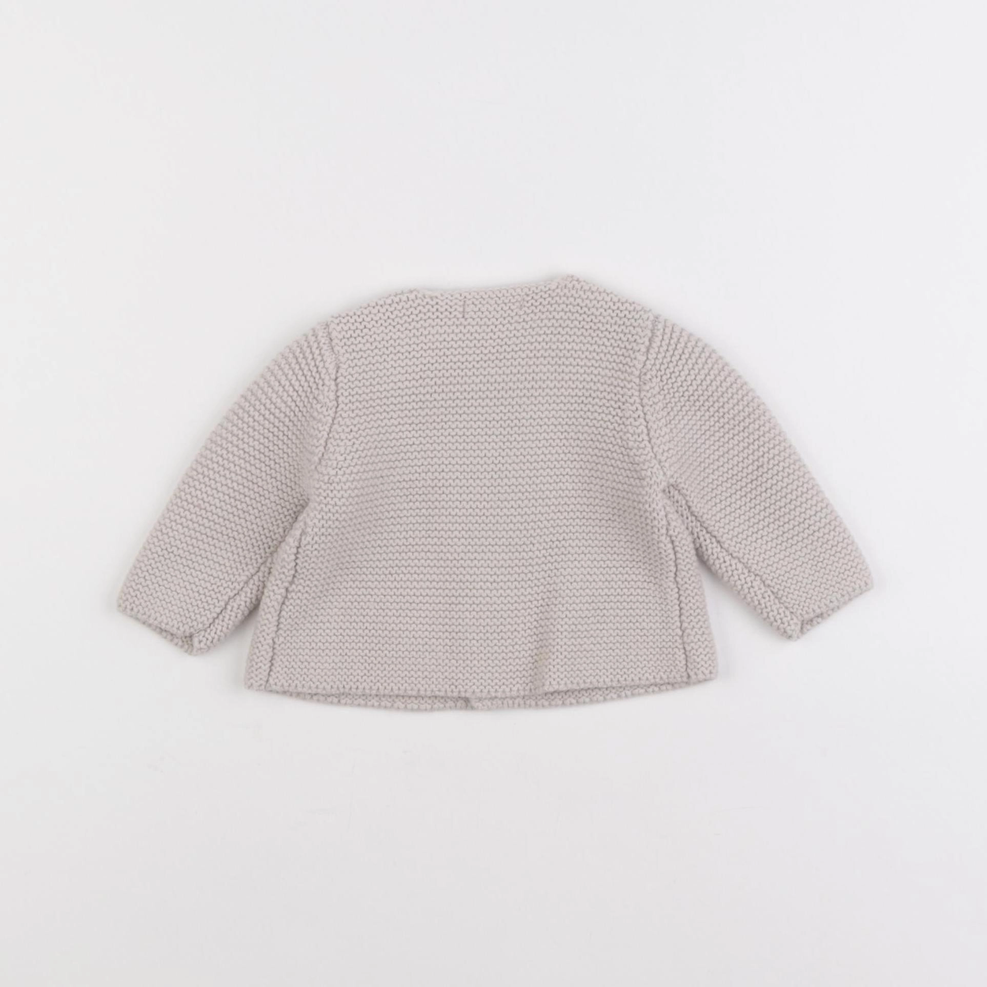 Boutchou - gilet gris - 3 mois