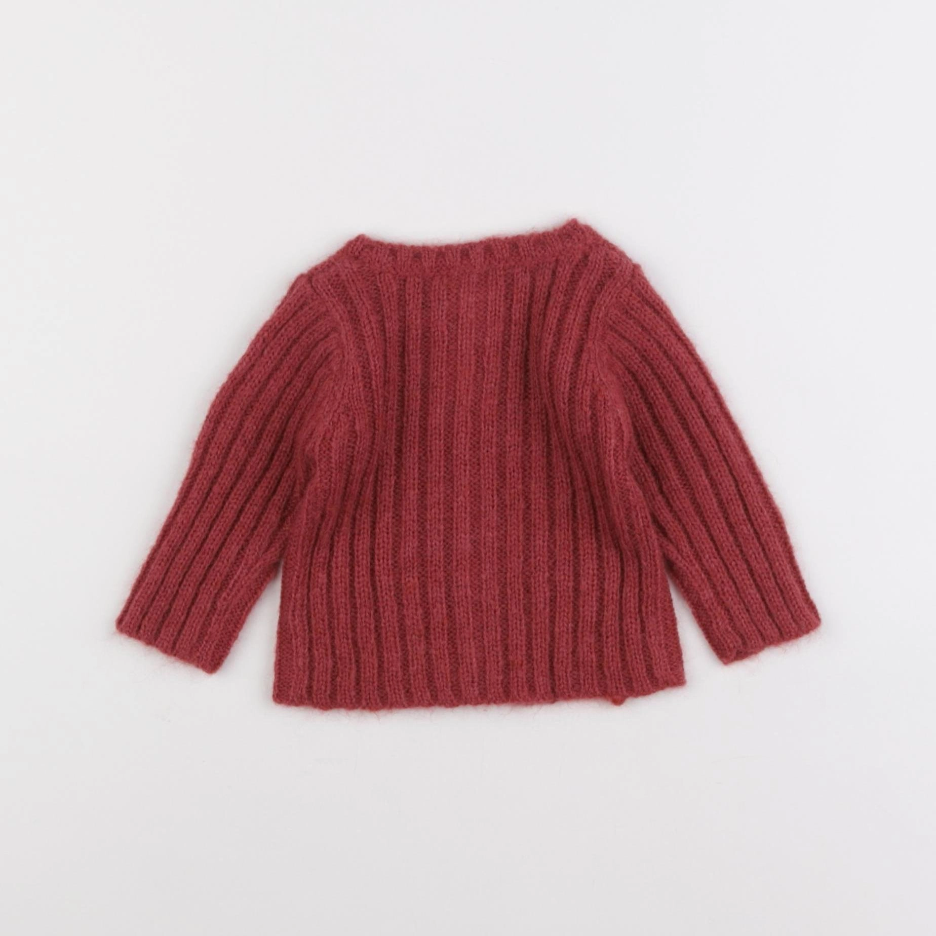 Bonton - gilet rouge - 6 mois