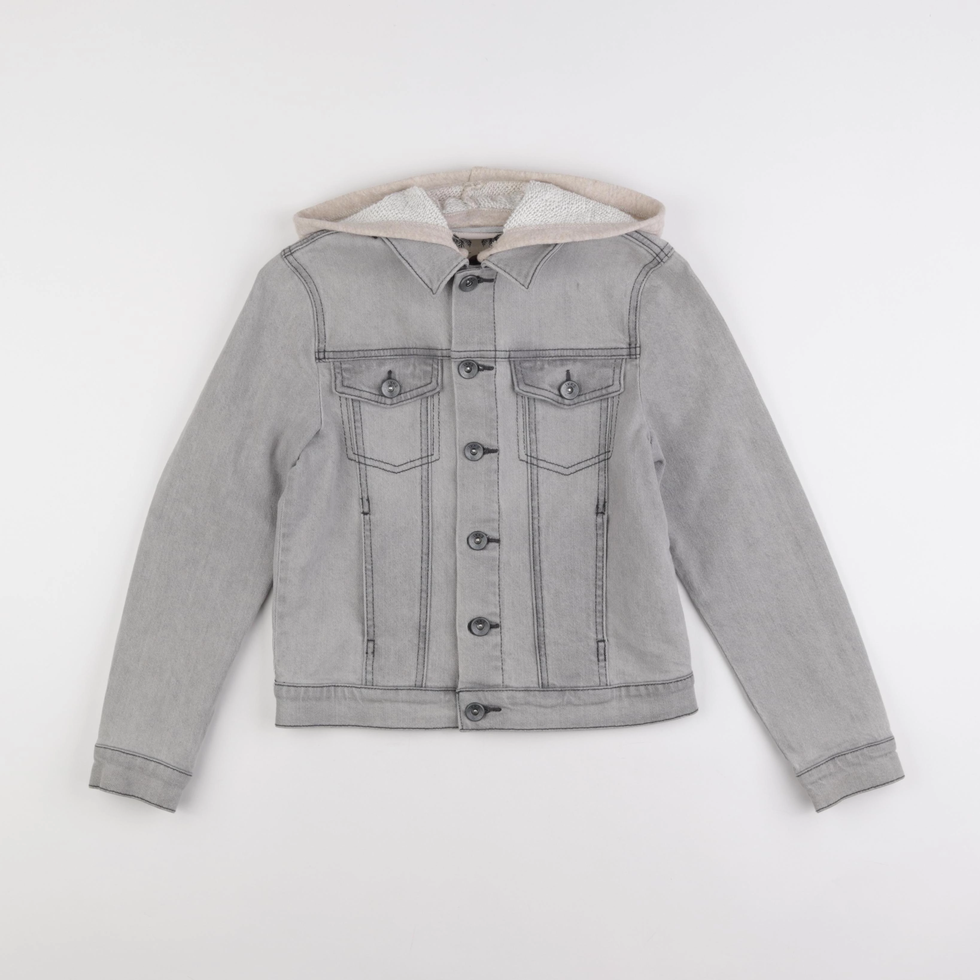 IKKS - veste gris - 10 ans