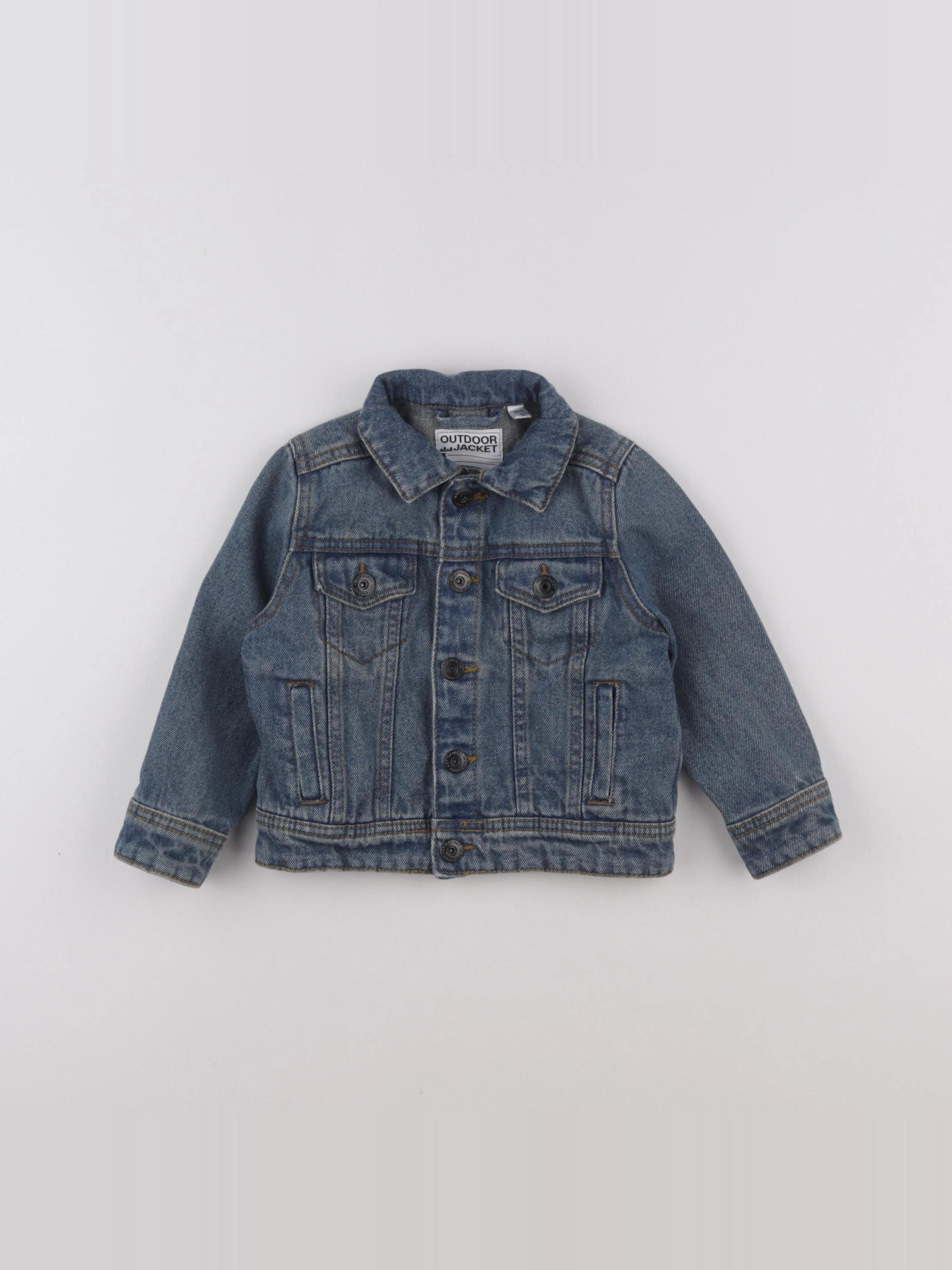 Vertbaudet - veste bleu - 2 ans