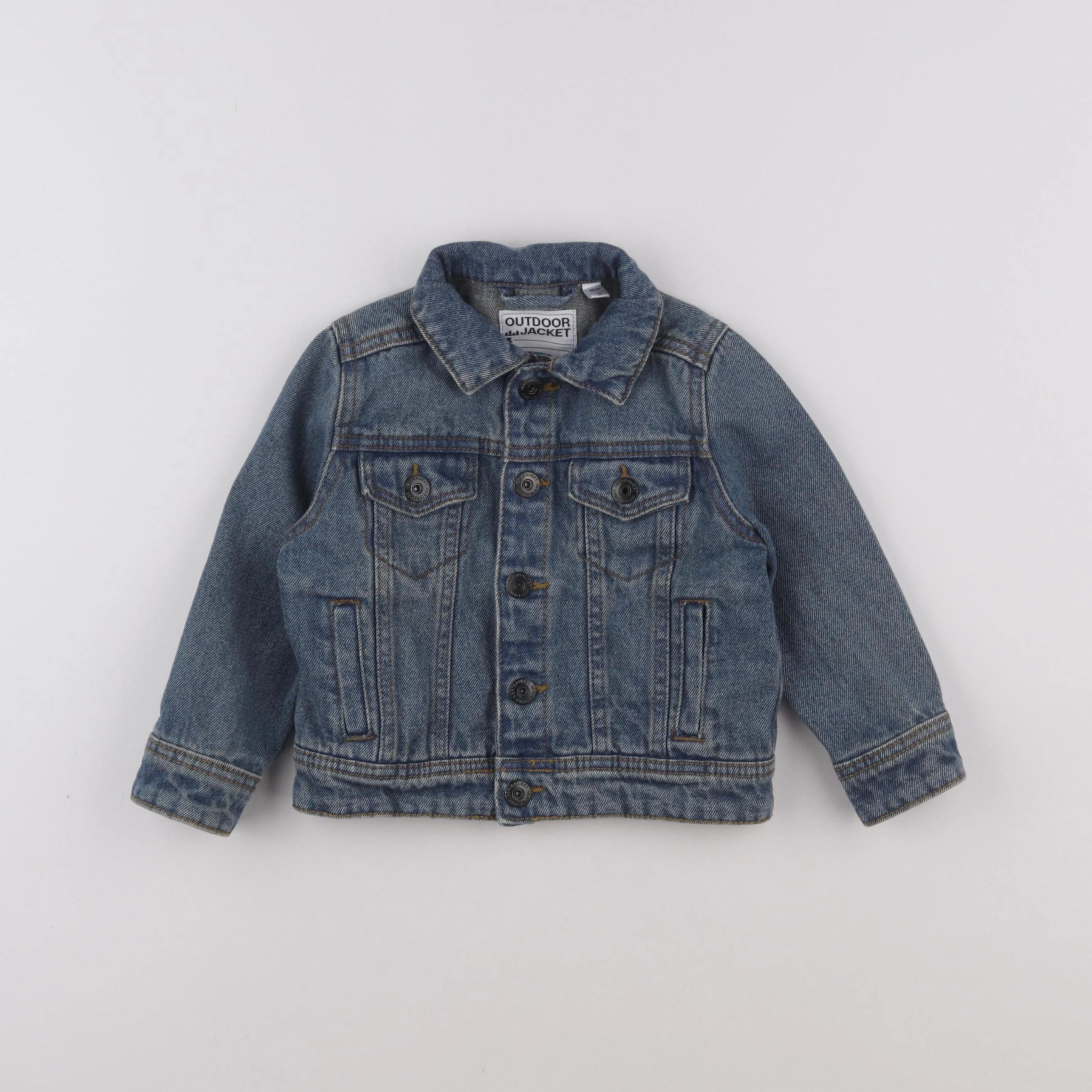 Vertbaudet - veste bleu - 2 ans