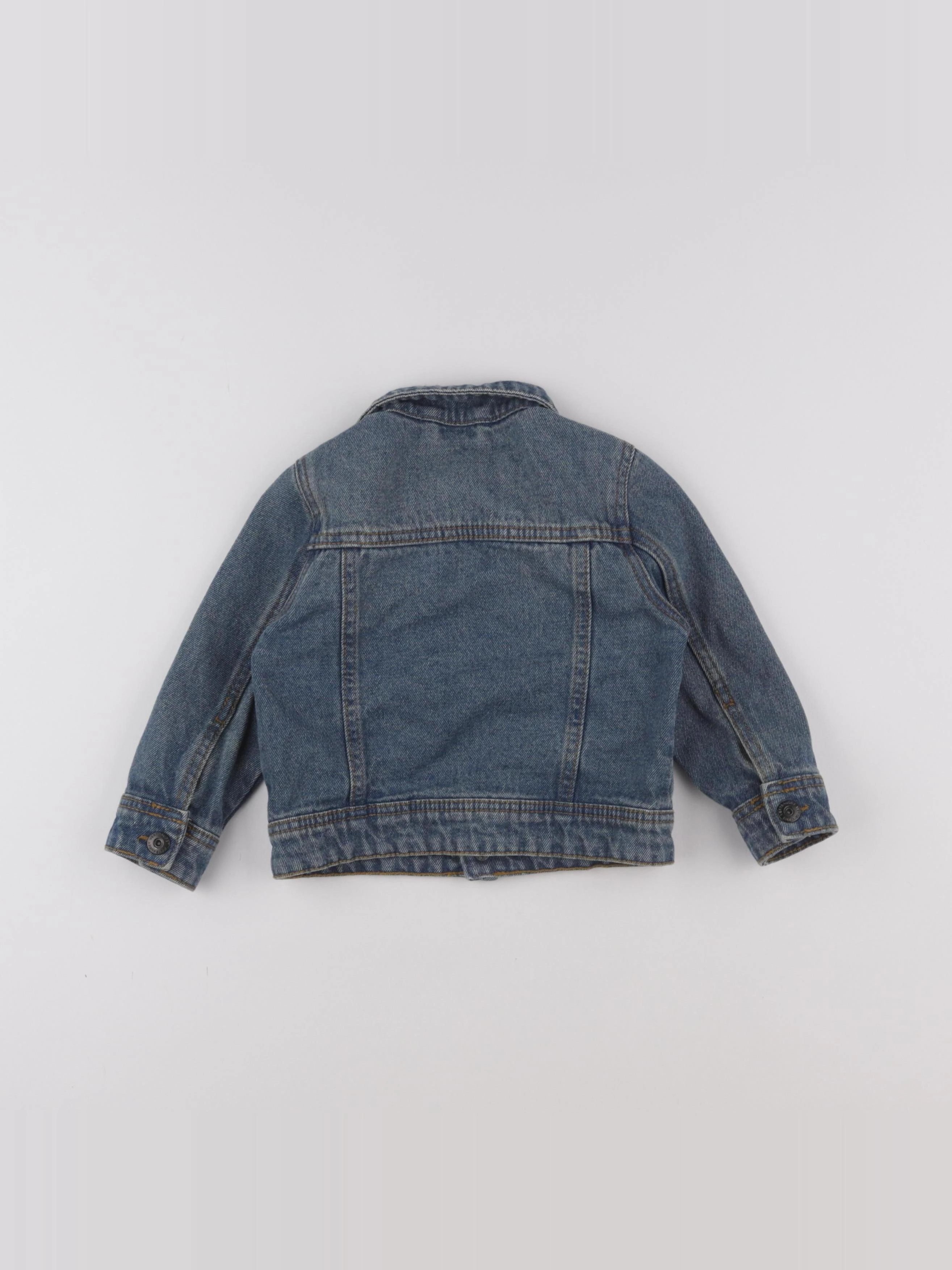 Vertbaudet - veste bleu - 2 ans