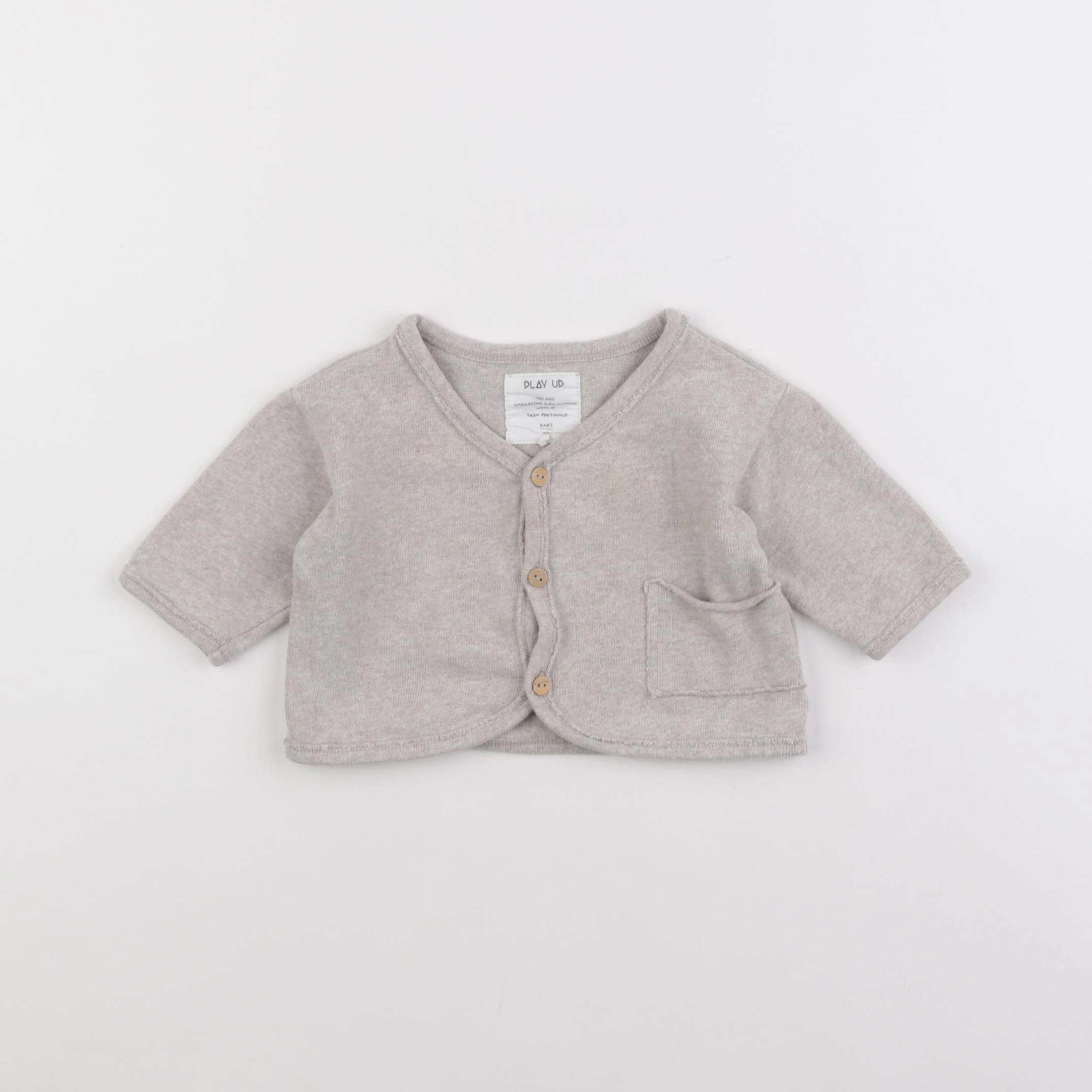 Play Up - gilet beige - 3 mois