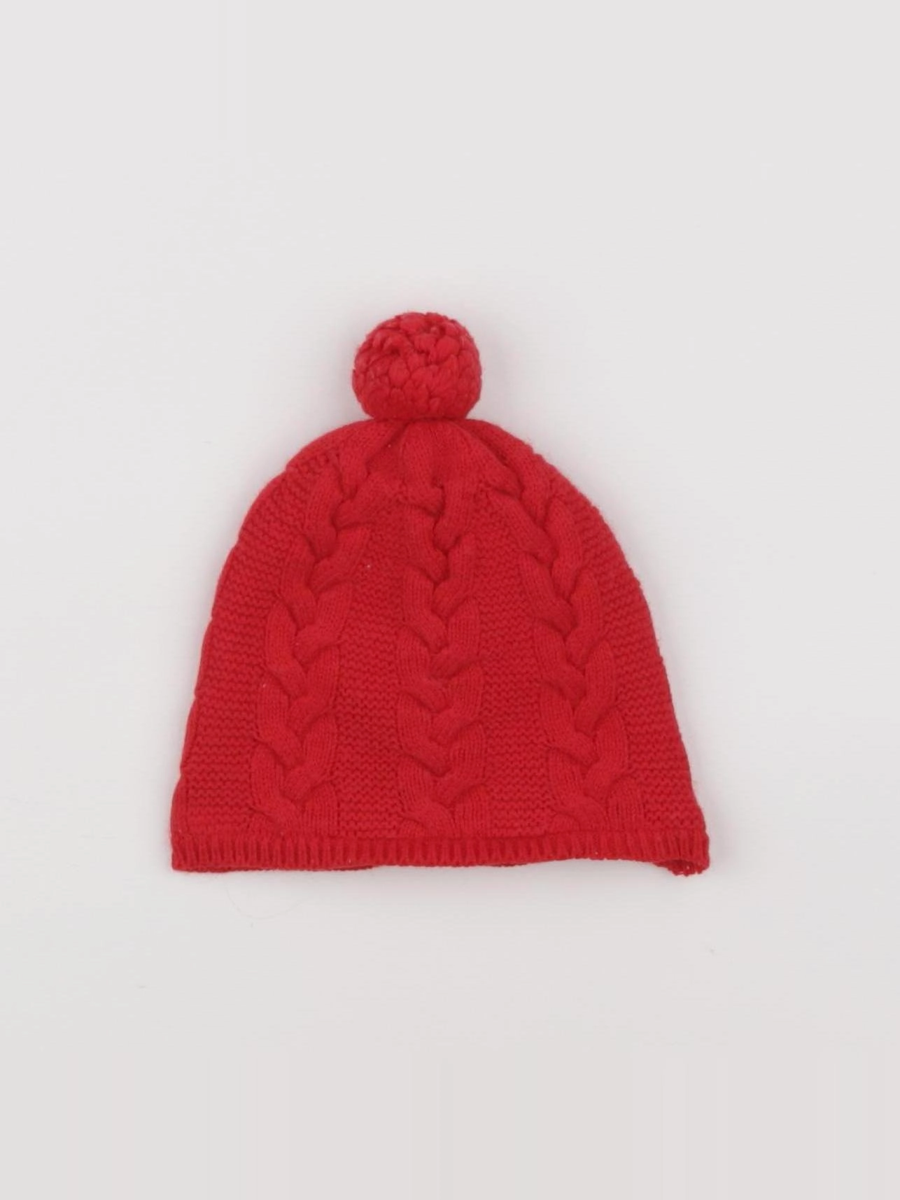 Jacadi - bonnet rouge - 12 mois