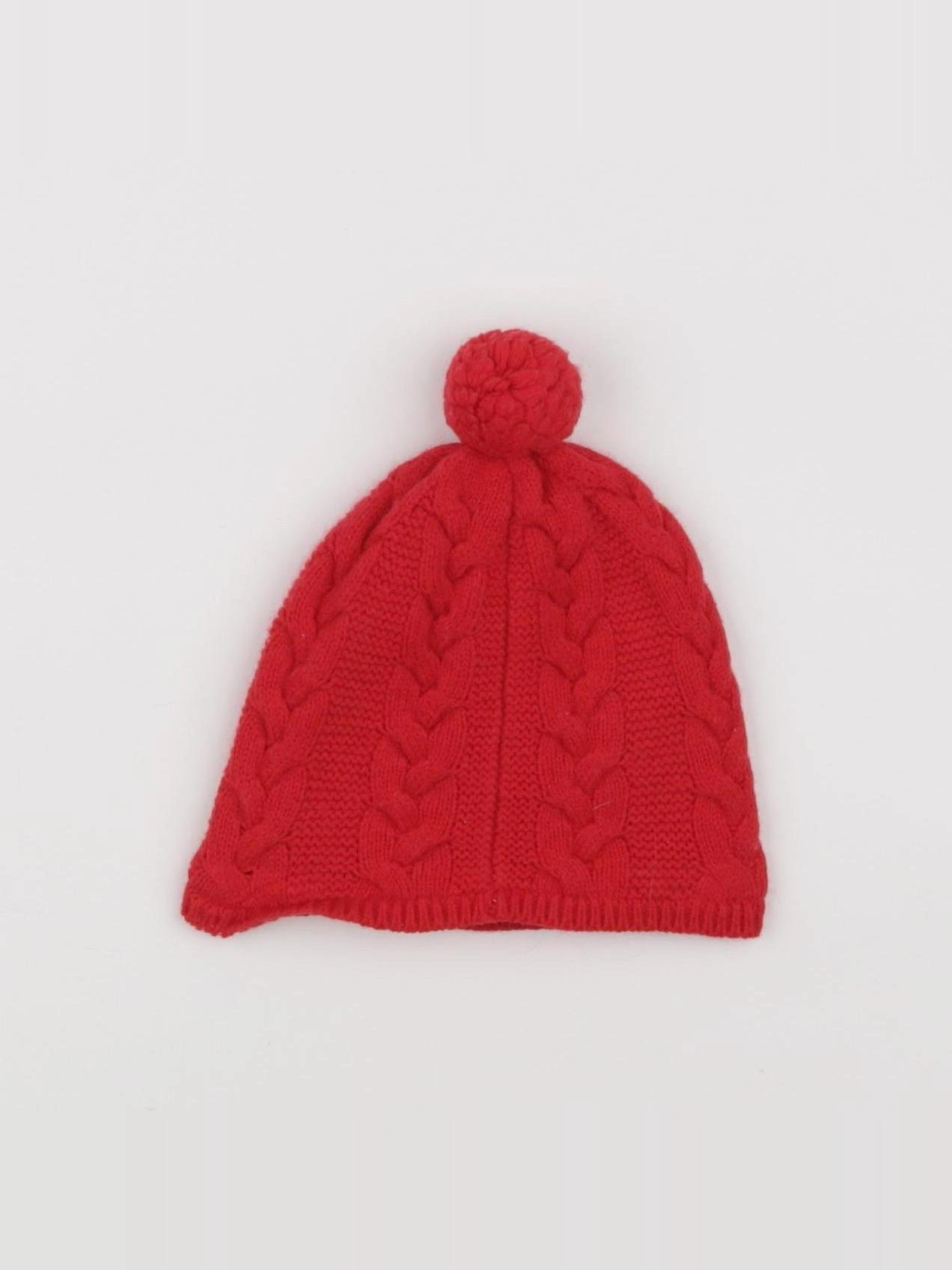 Jacadi - bonnet rouge - 12 mois