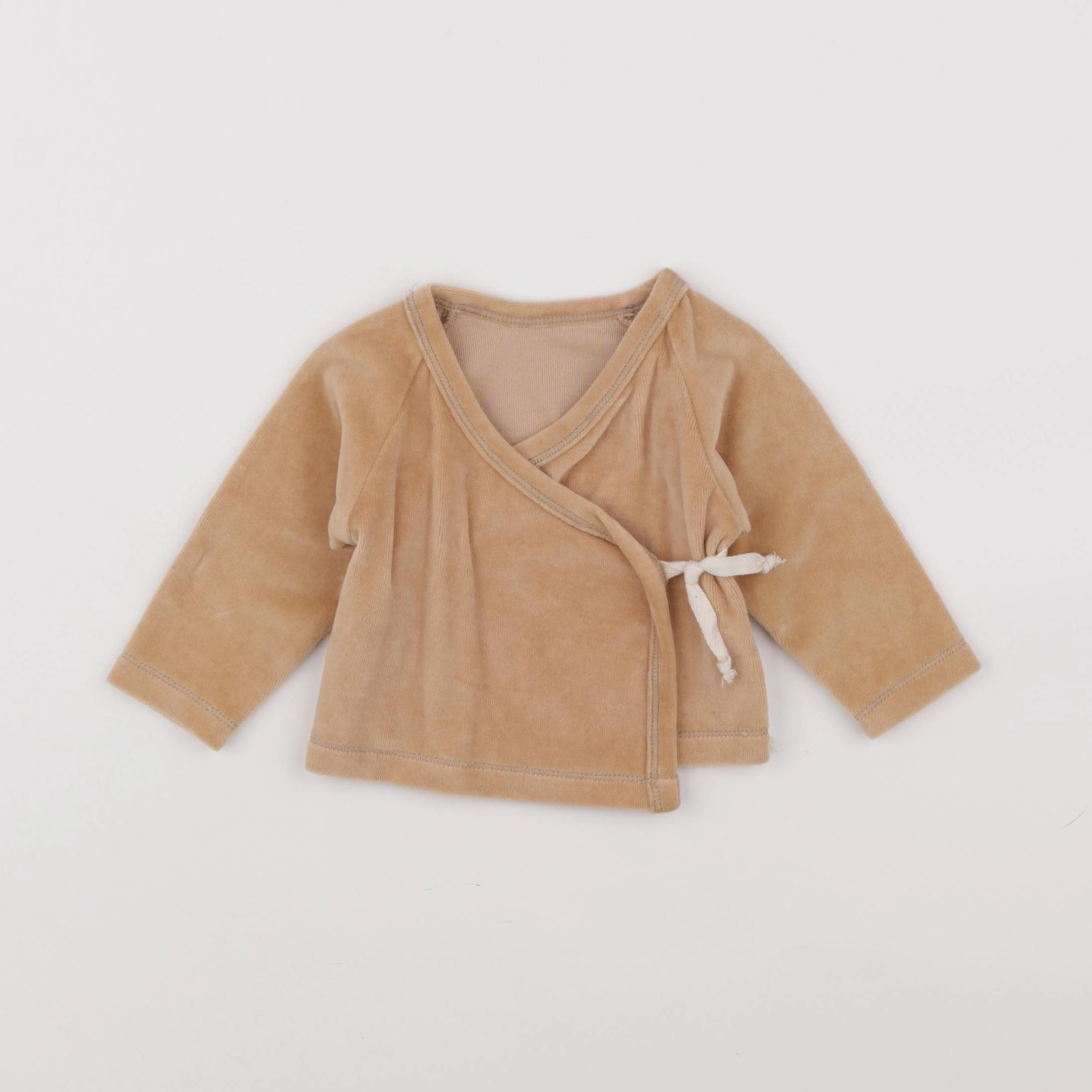 Poudre Organic - gilet marron - 9 mois