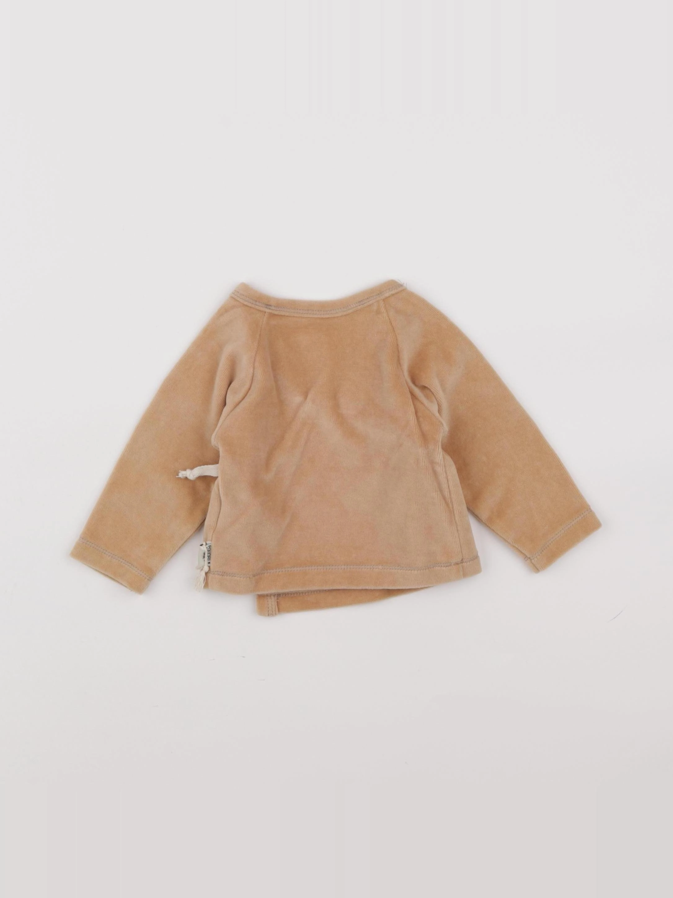 Poudre Organic - gilet marron - 9 mois