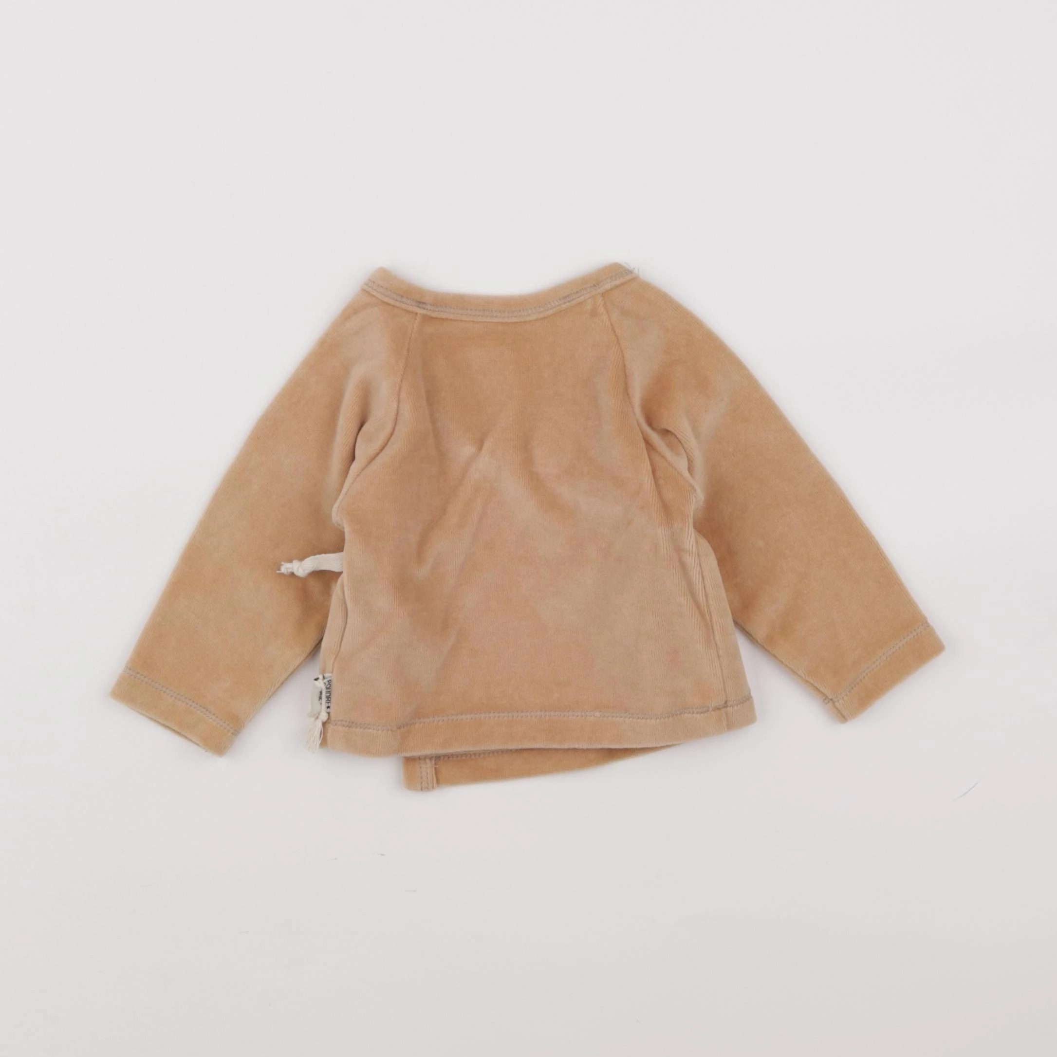 Poudre Organic - gilet marron - 9 mois