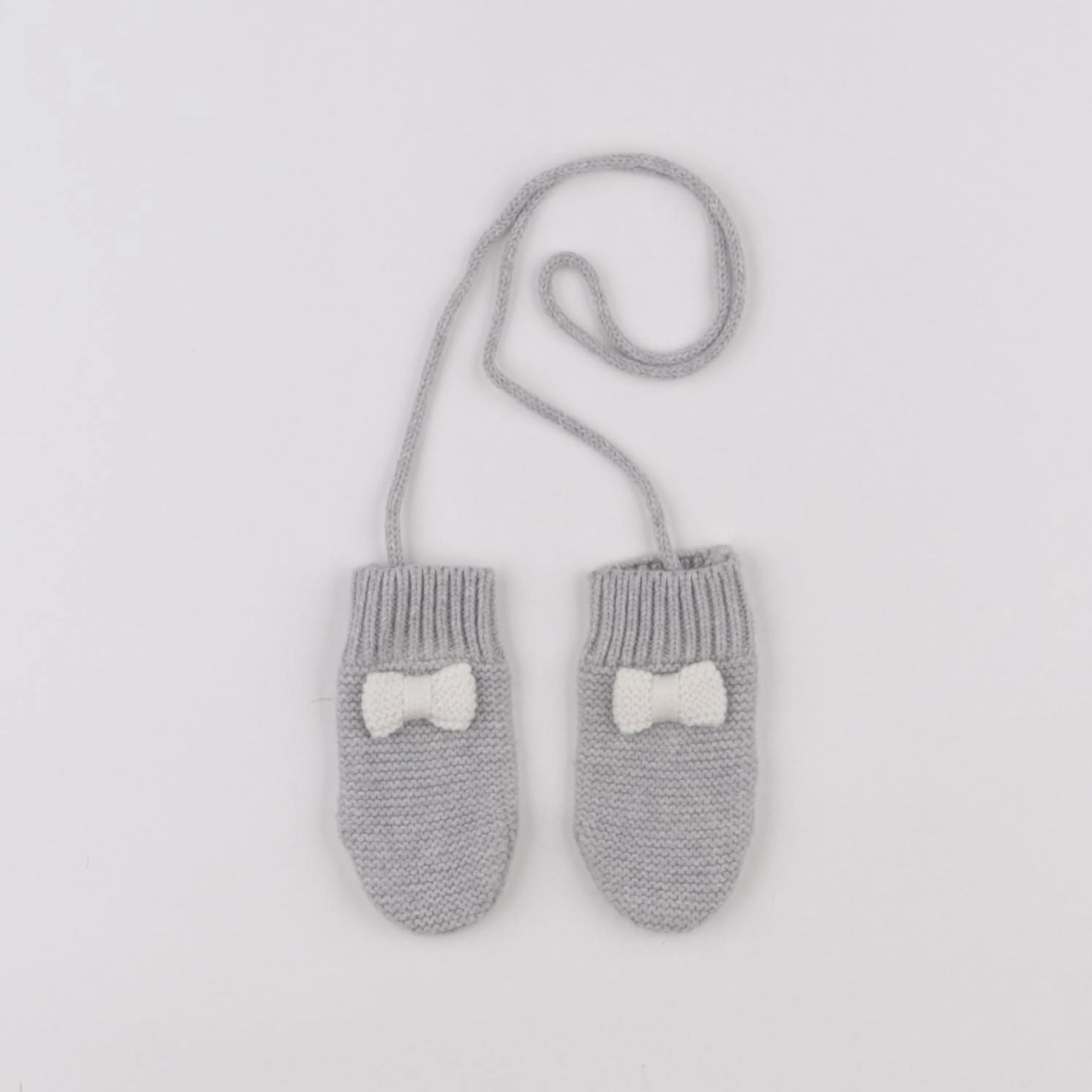 Jacadi - moufles gris - 6 mois