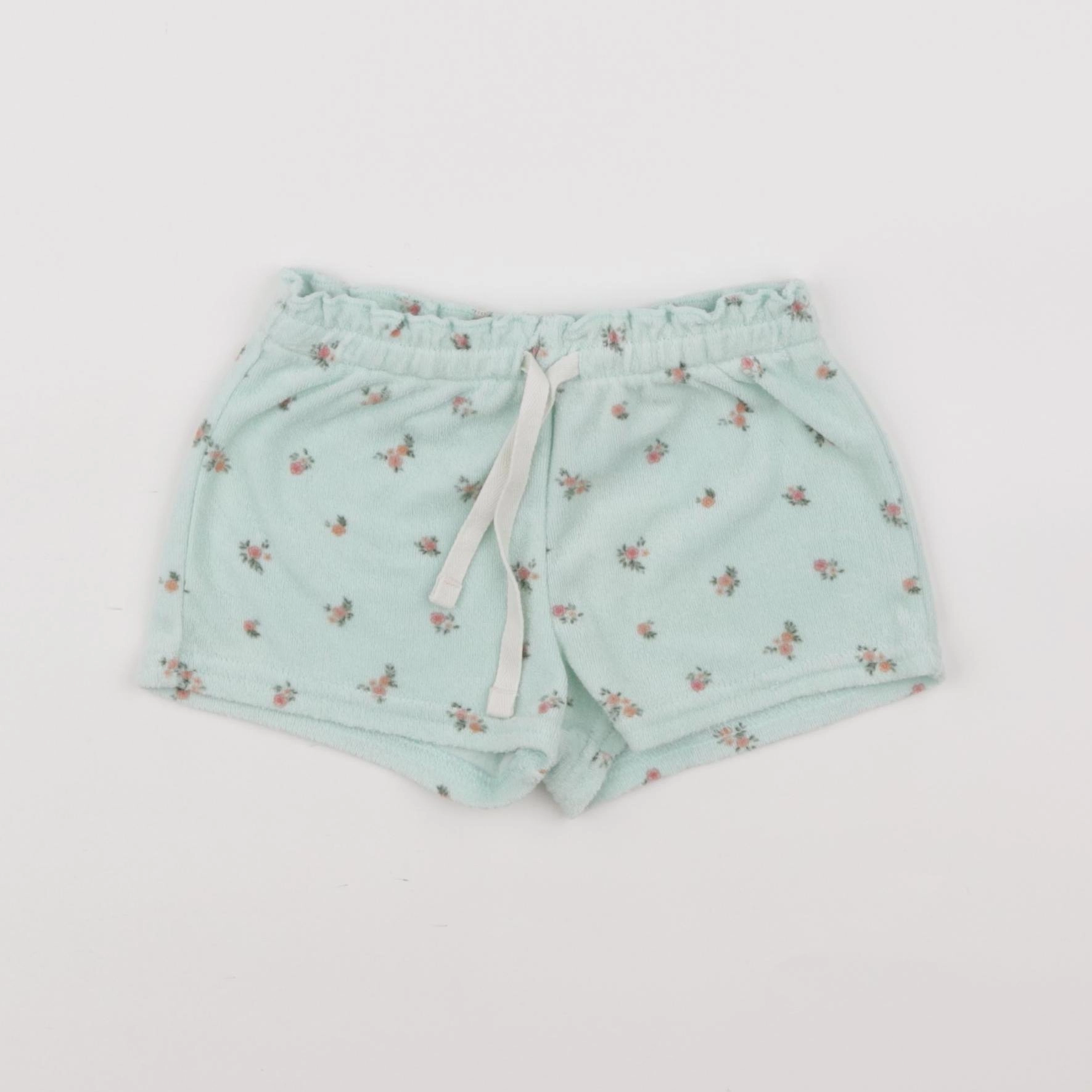 H&M - short vert - 9/12 mois