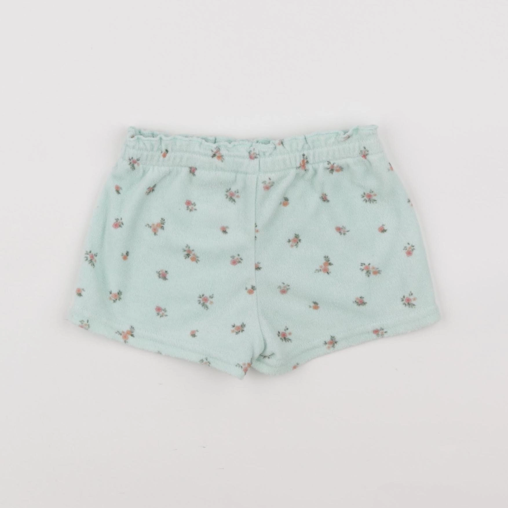 H&M - short vert - 9/12 mois
