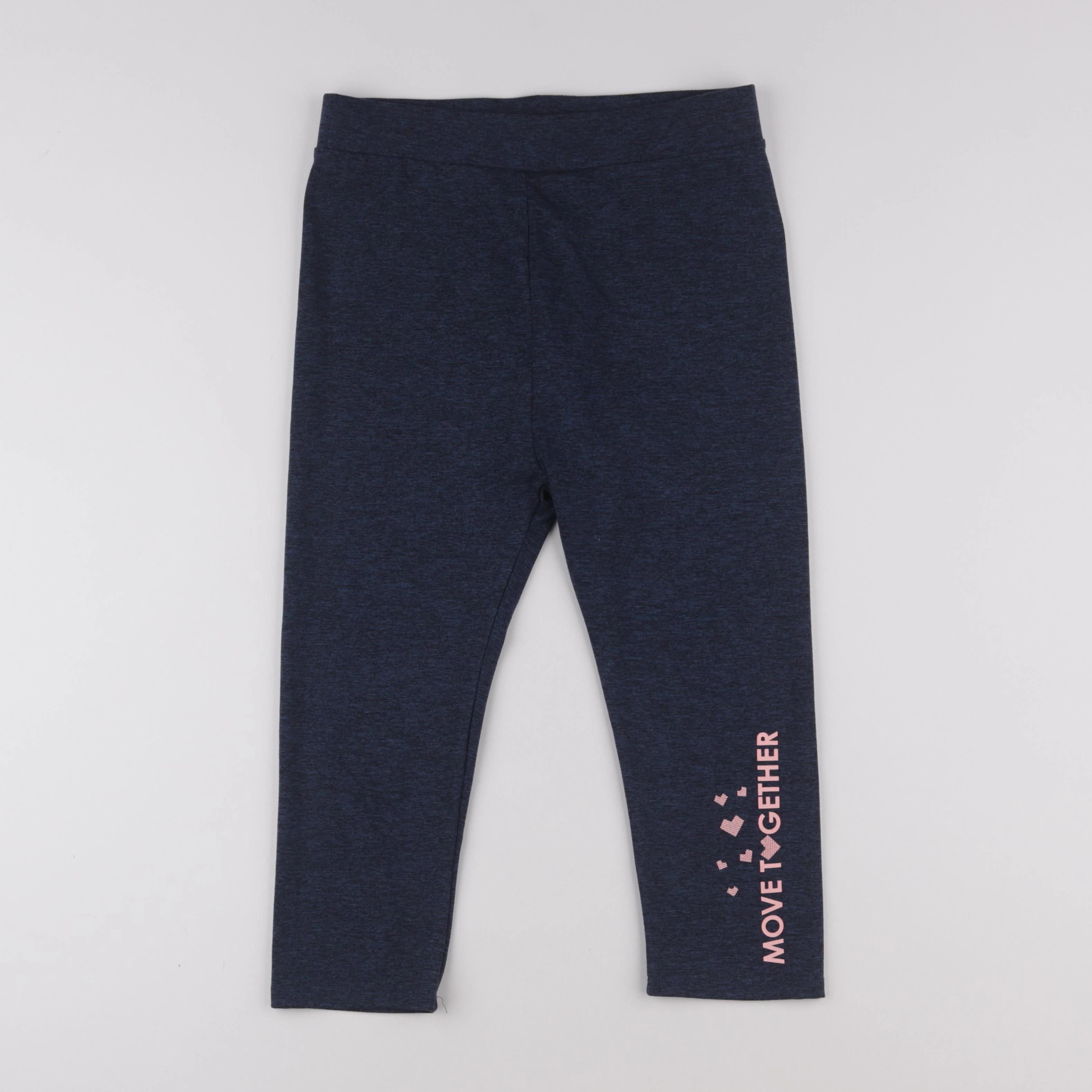 Vertbaudet - legging court bleu - 12 ans
