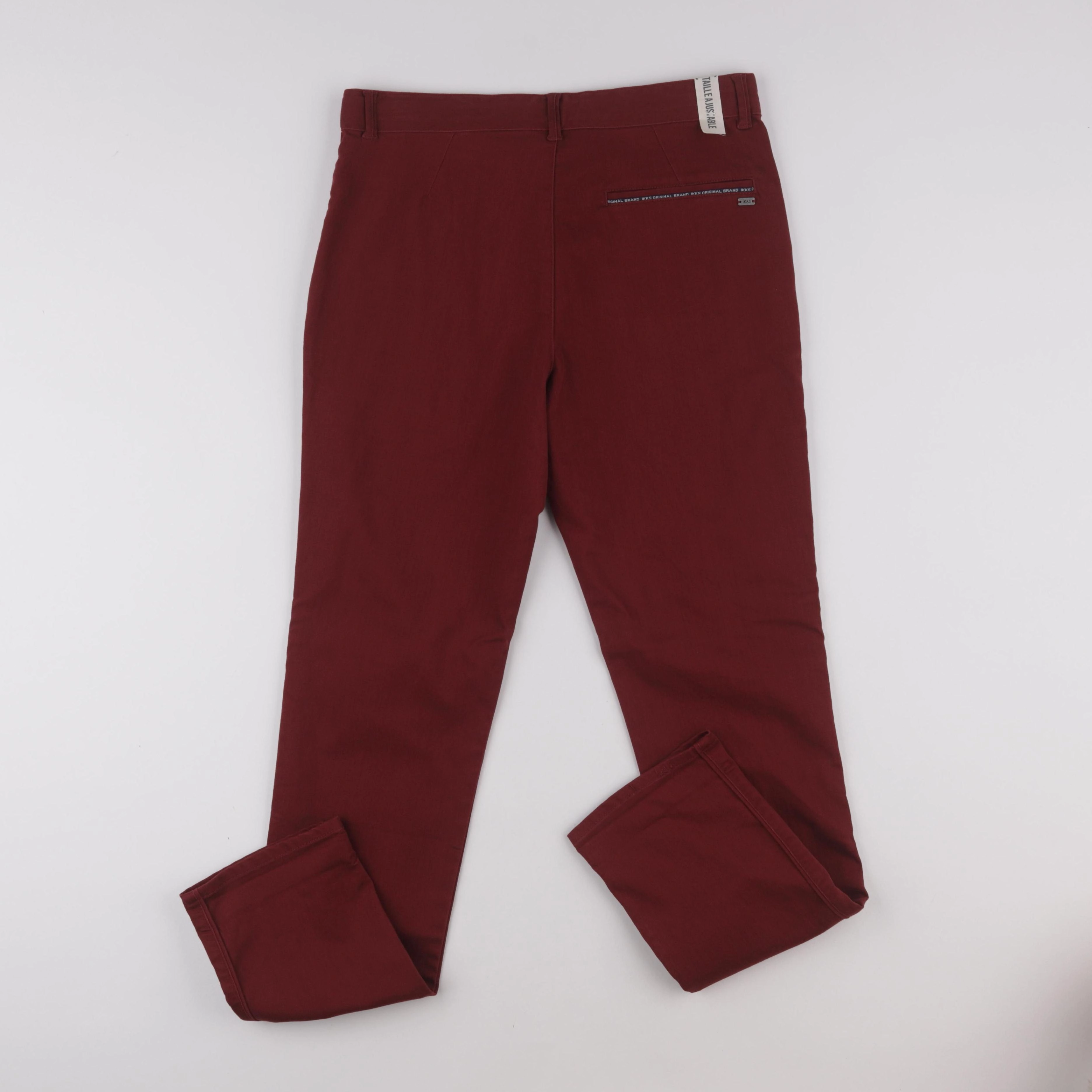 IKKS - pantalon rouge - 14 ans
