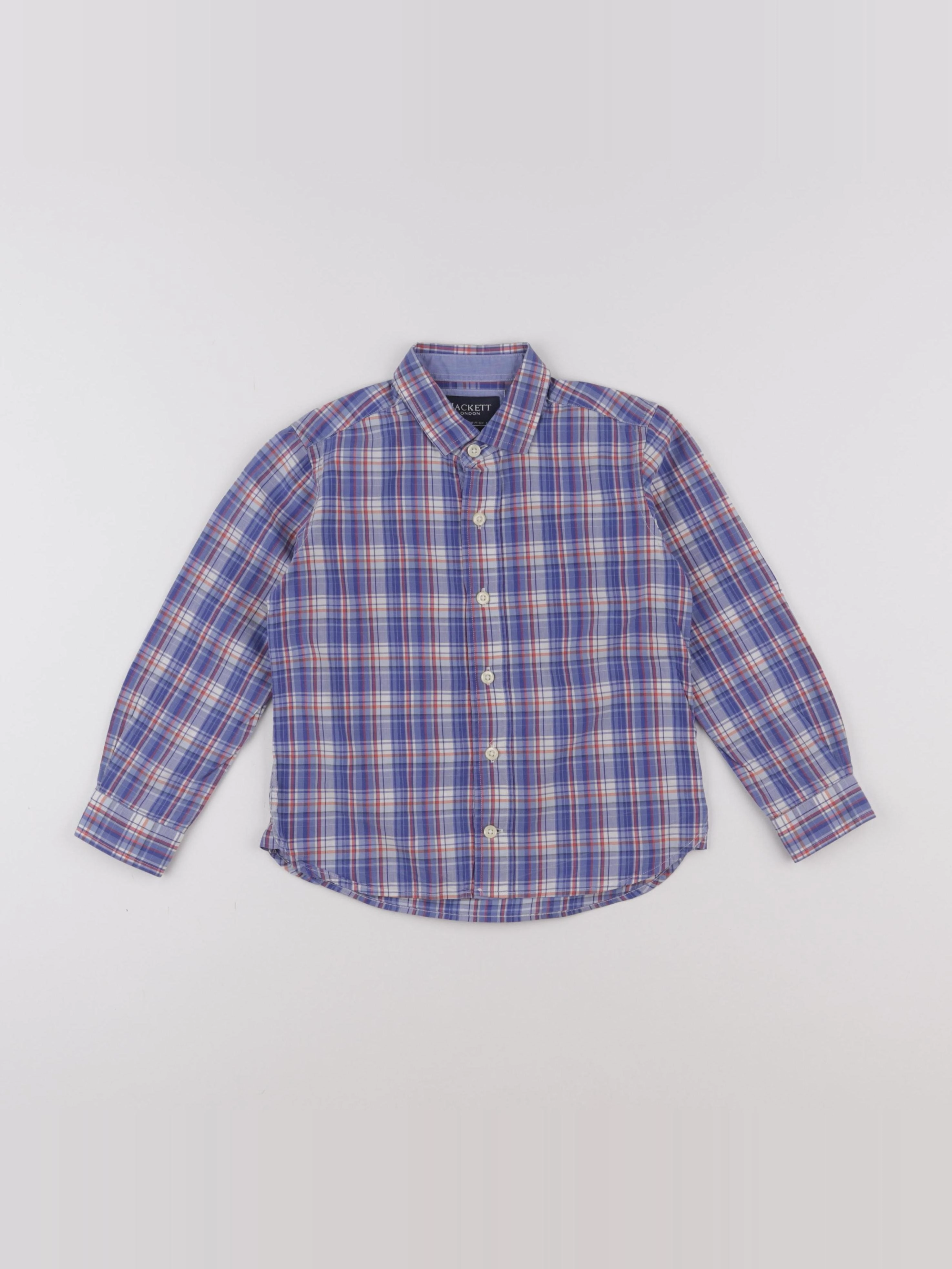 Hackett London - chemise bleu - 3/4 ans