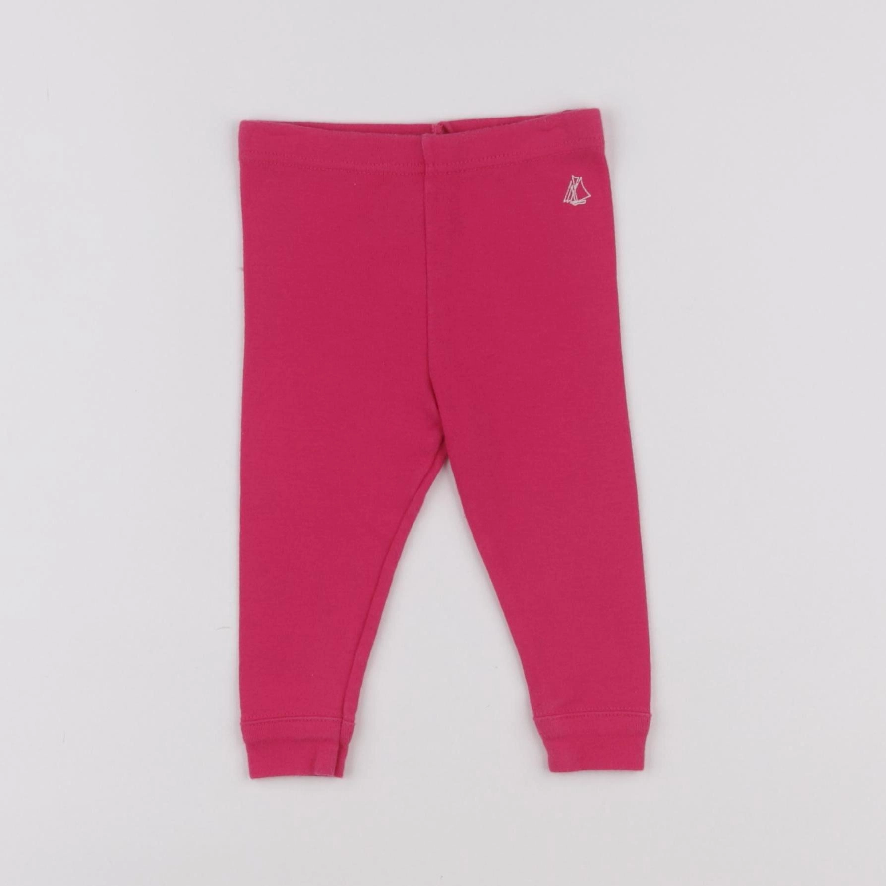 Petit Bateau - legging rose - 6 mois