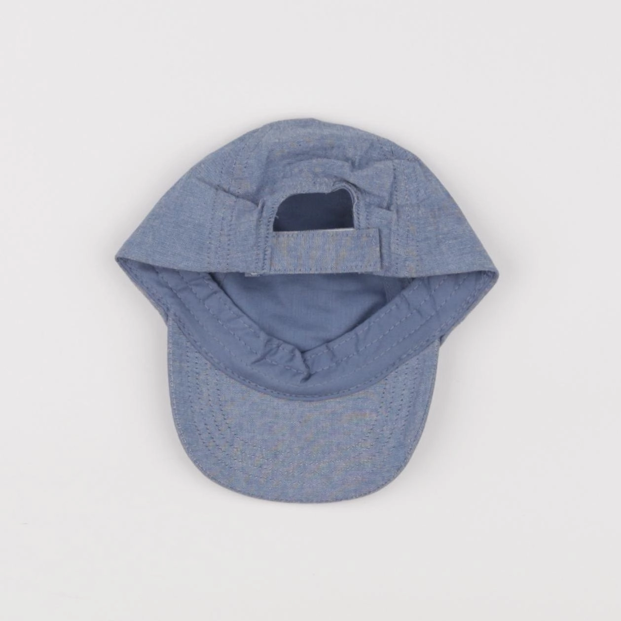 Petit Bateau - casquette bleu - 3/6 mois