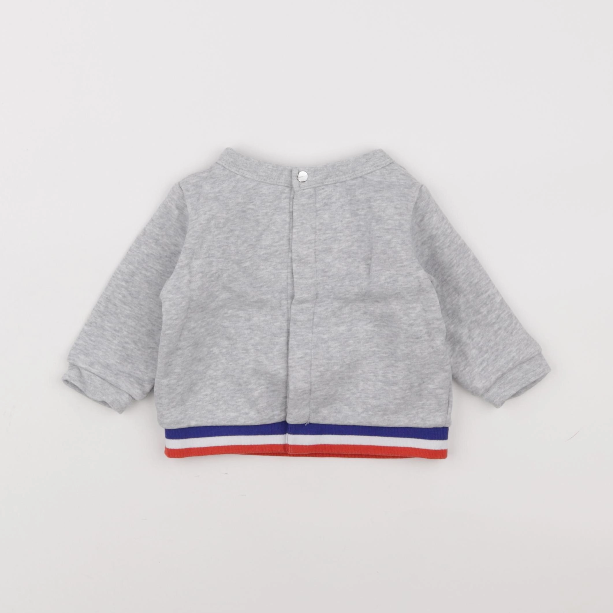 Jacadi - sweat gris - 6 mois