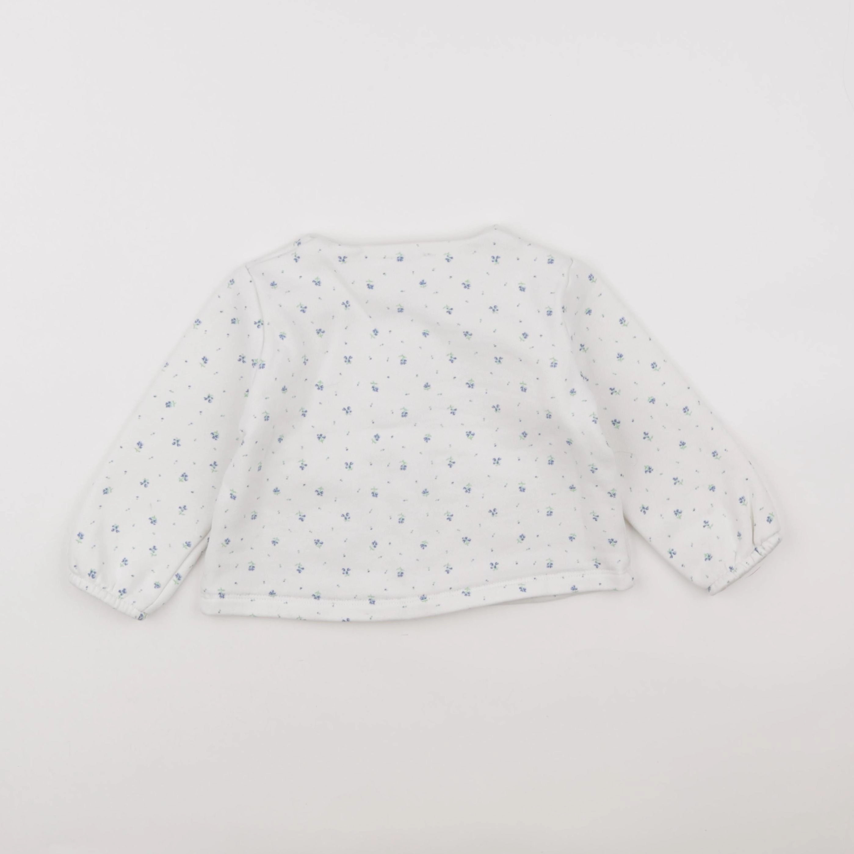Cyrillus - gilet blanc - 6 mois