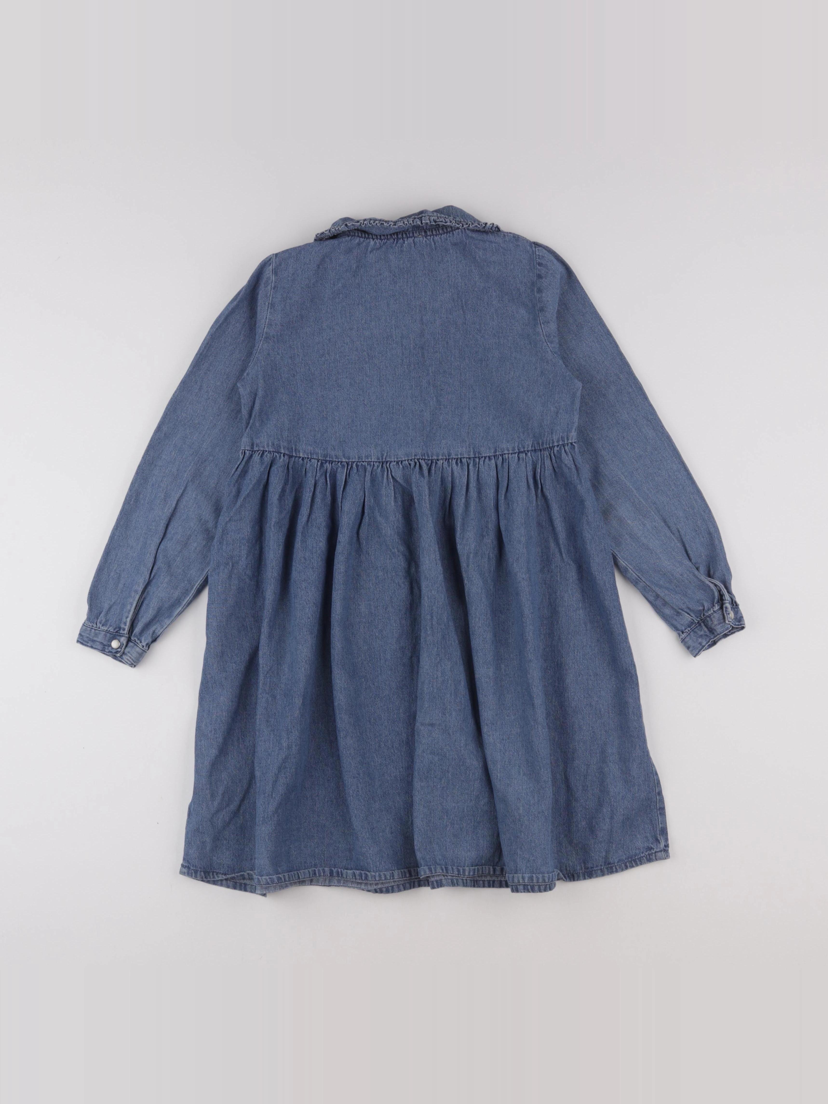 Vertbaudet - robe bleu - 10 ans