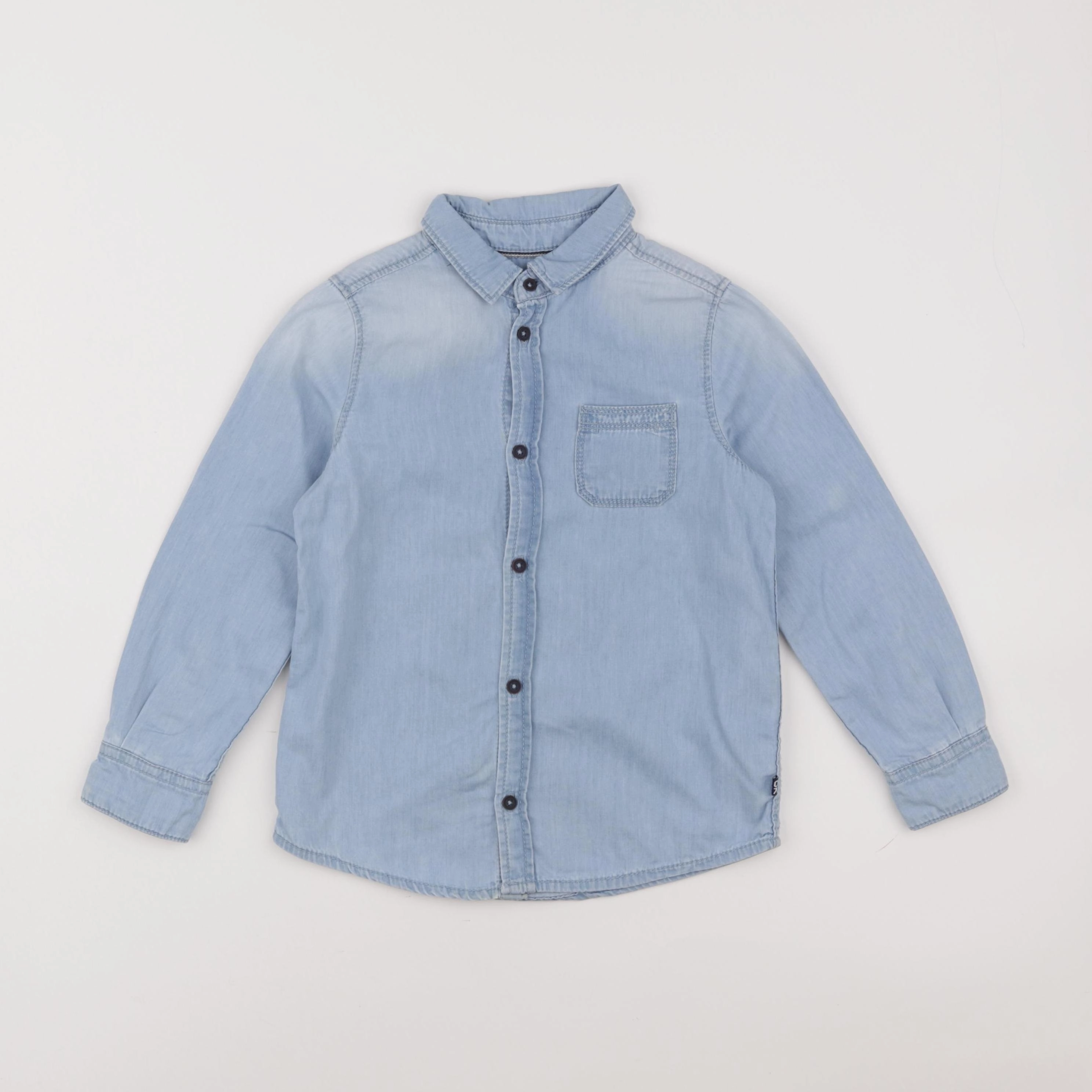 Okaidi - chemise bleu - 5 ans