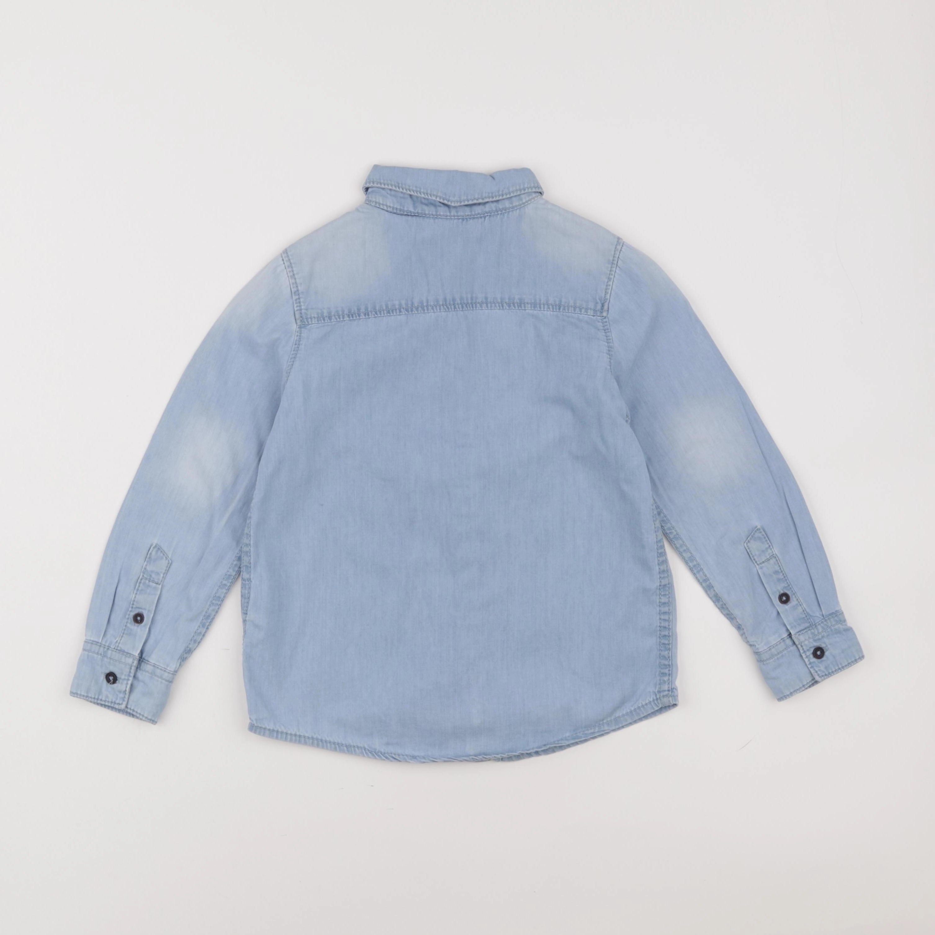 Okaidi - chemise bleu - 5 ans