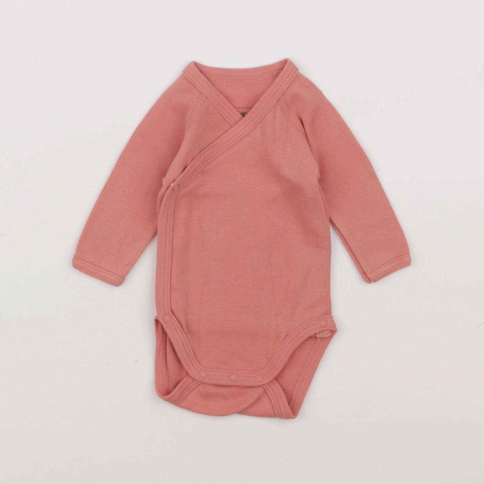 Petit Bateau - body rose - 1 mois