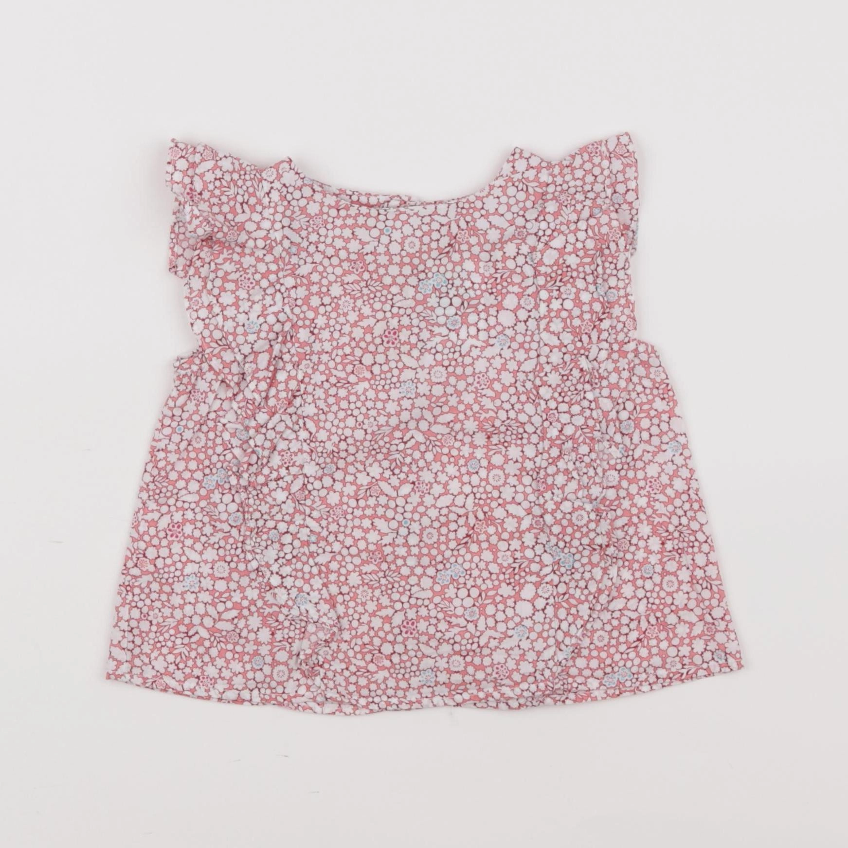 Jacadi - blouse rouge - 12 mois