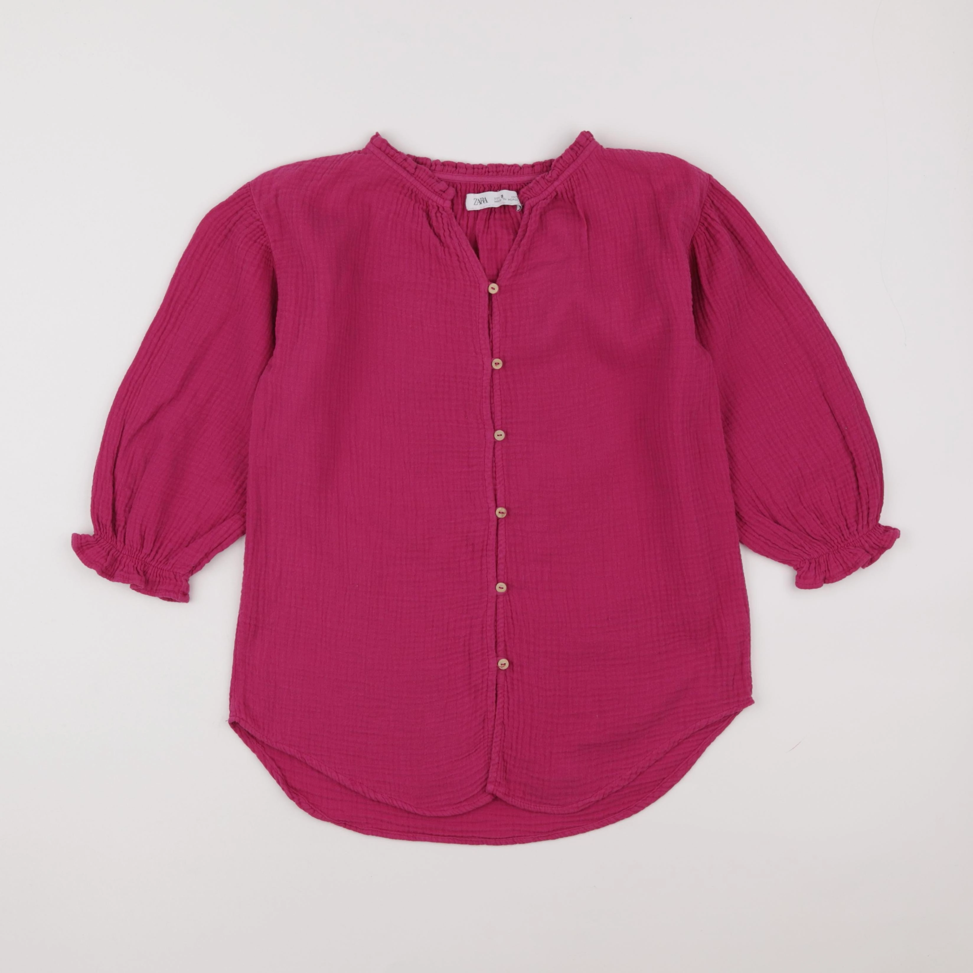 Zara - blouse rose - 9 ans