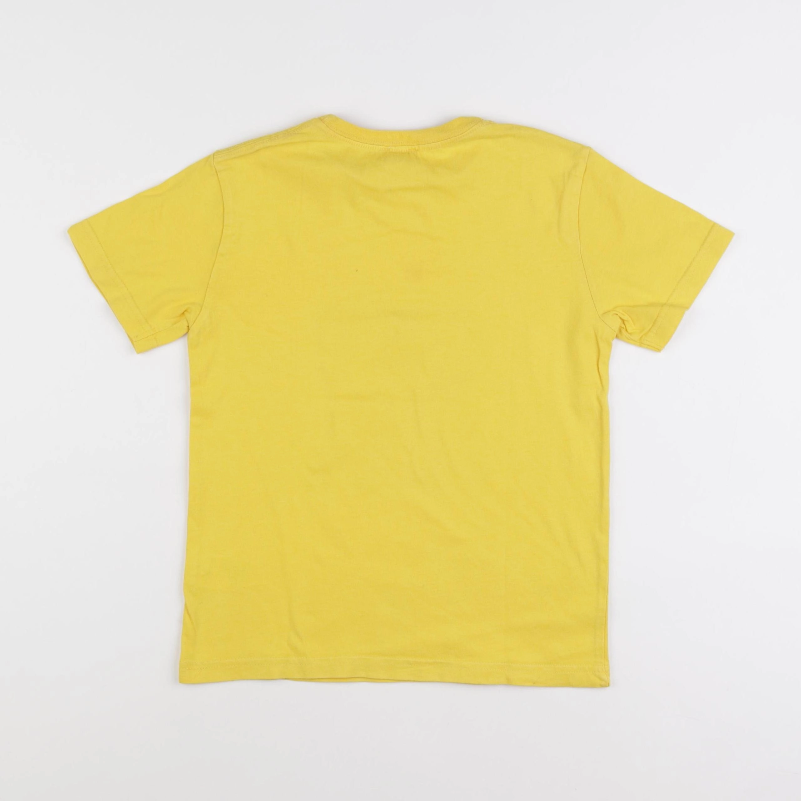 Cyrillus - tee-shirt jaune - 8 ans