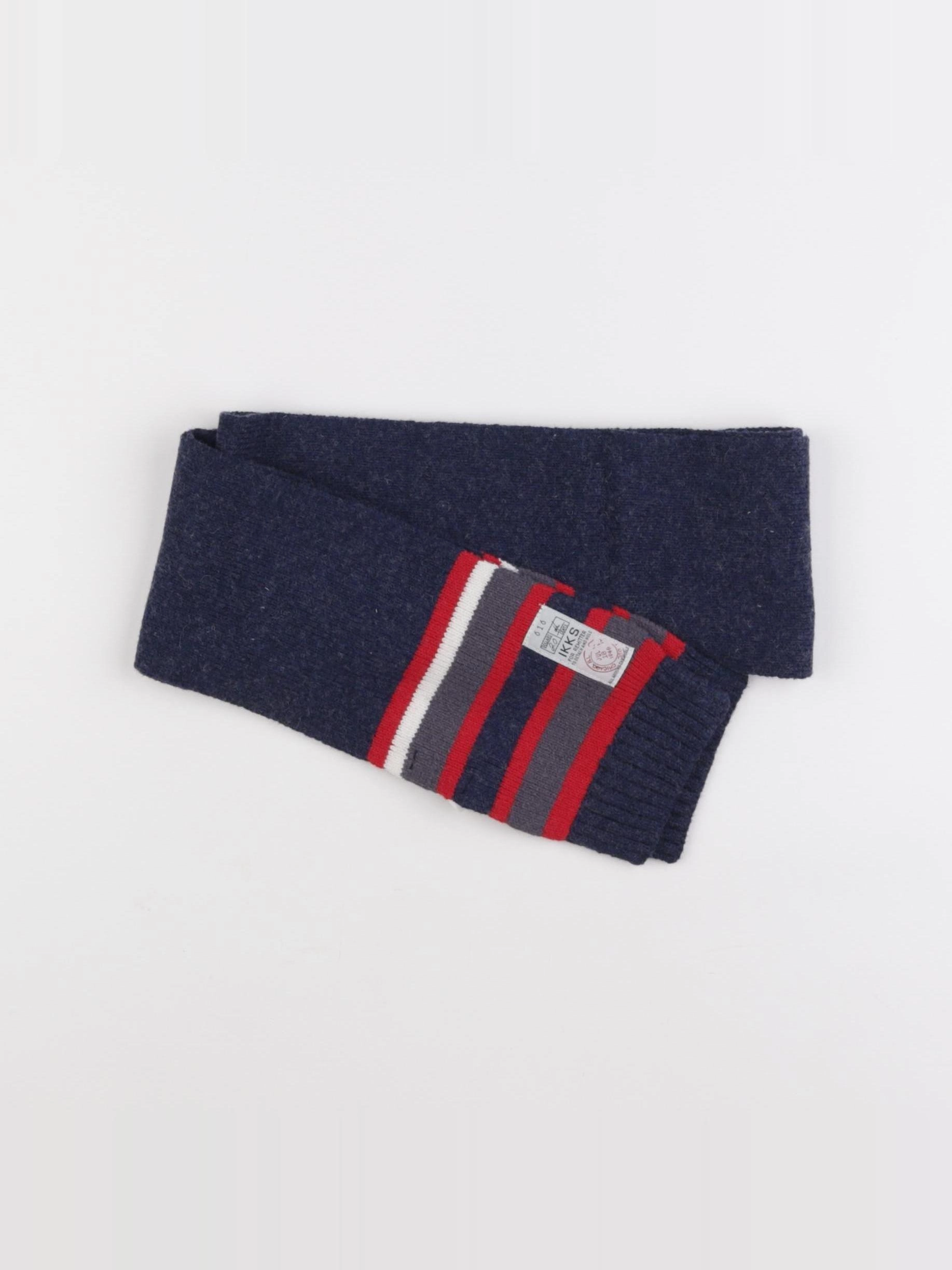 Cyrillus - écharpe bleu, rouge - 6/10 ans
