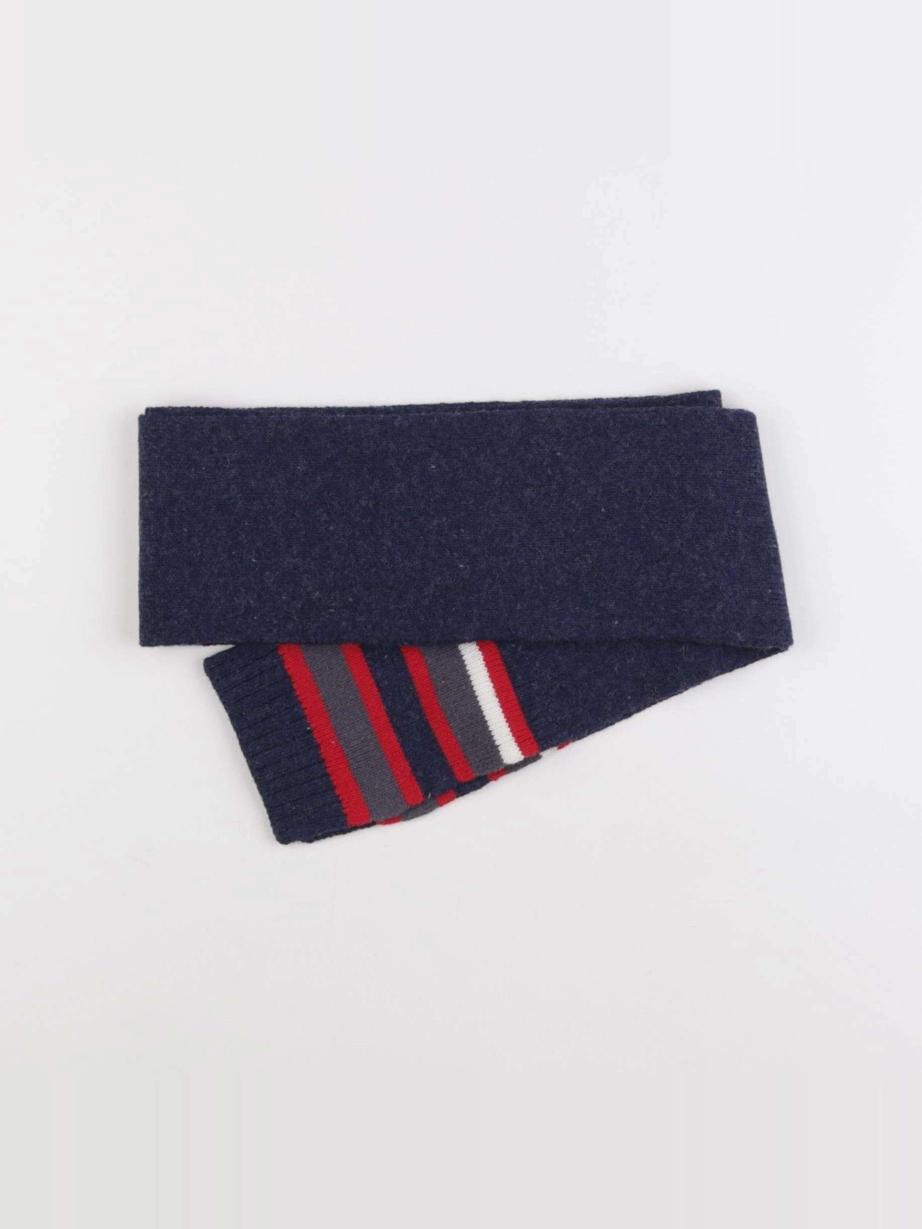 Cyrillus - écharpe bleu, rouge - 6/10 ans