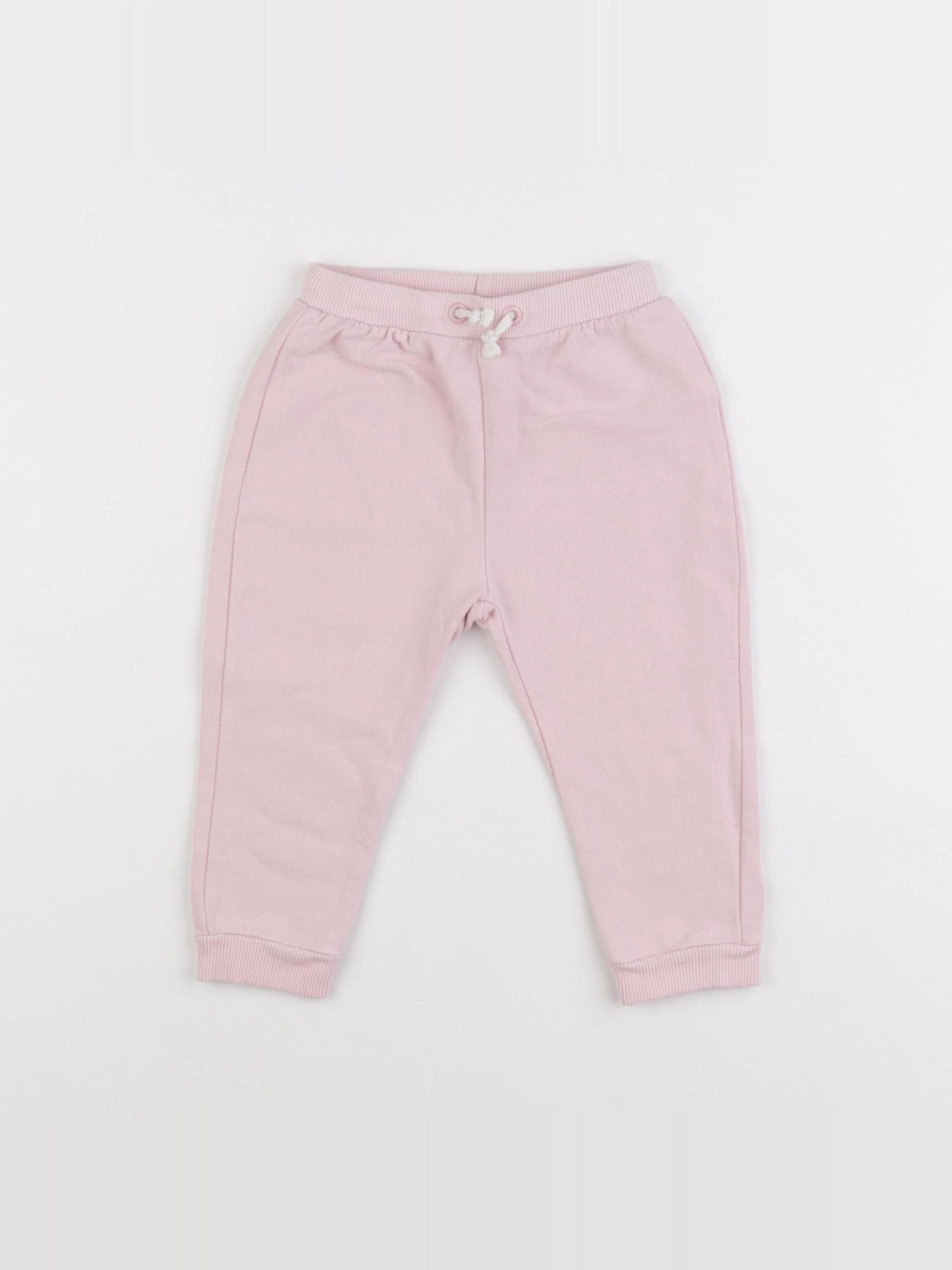 Zara - jogging rose - 12/18 mois
