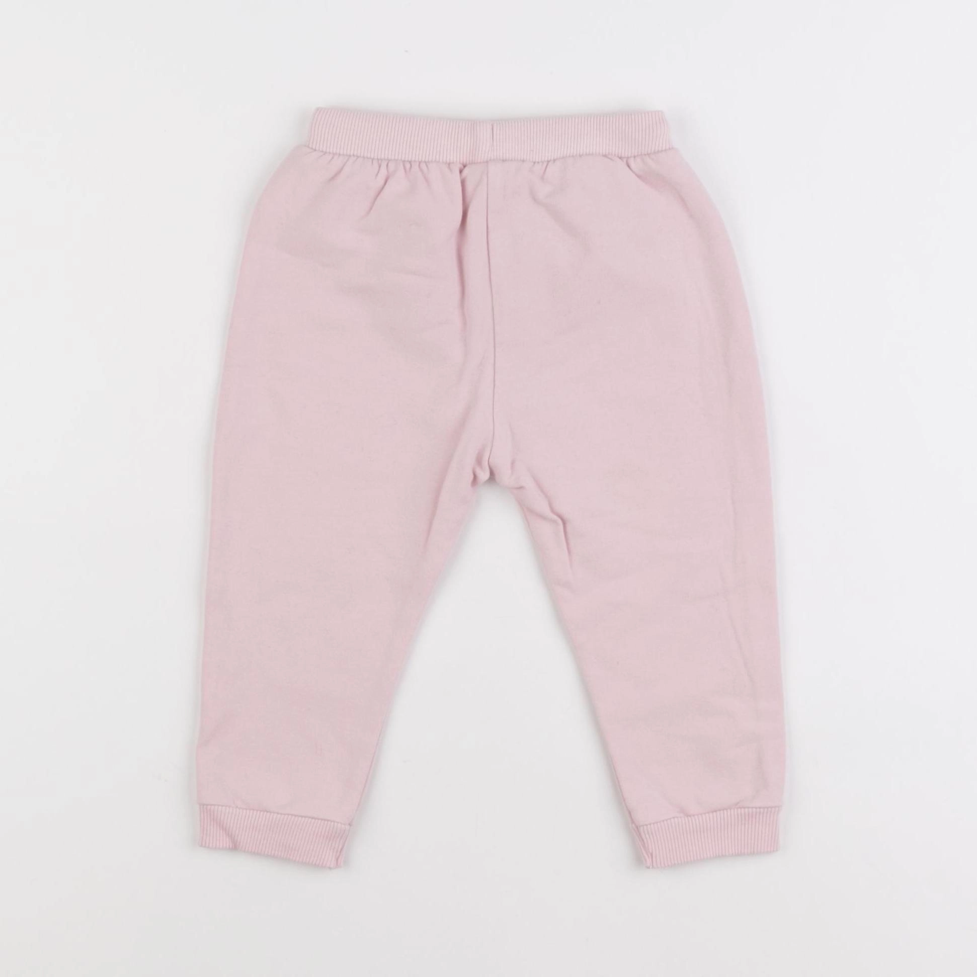Zara - jogging rose - 12/18 mois